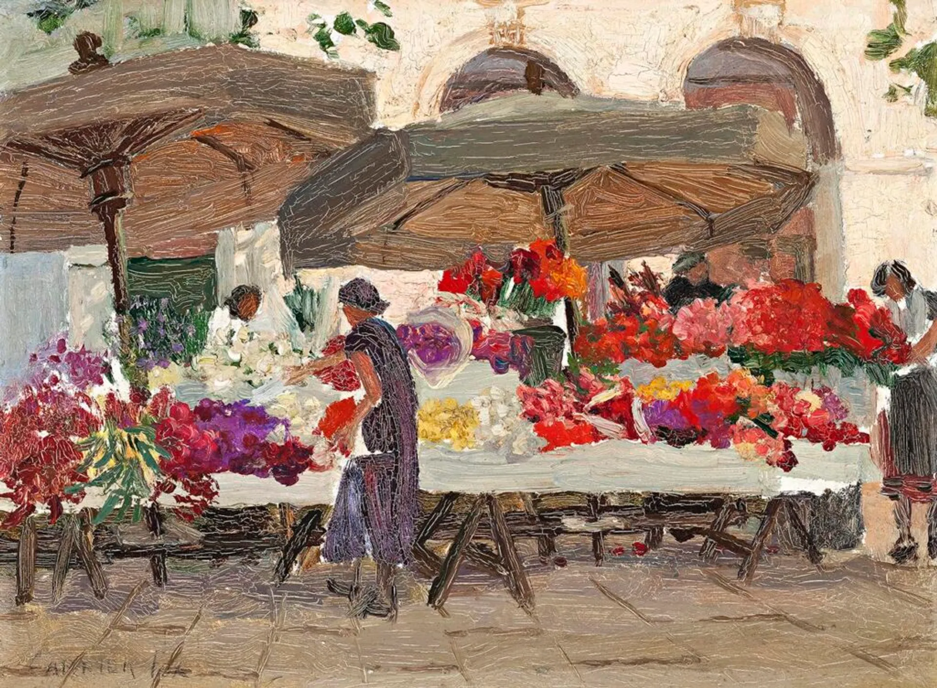 FLOWER MARKET, NICE