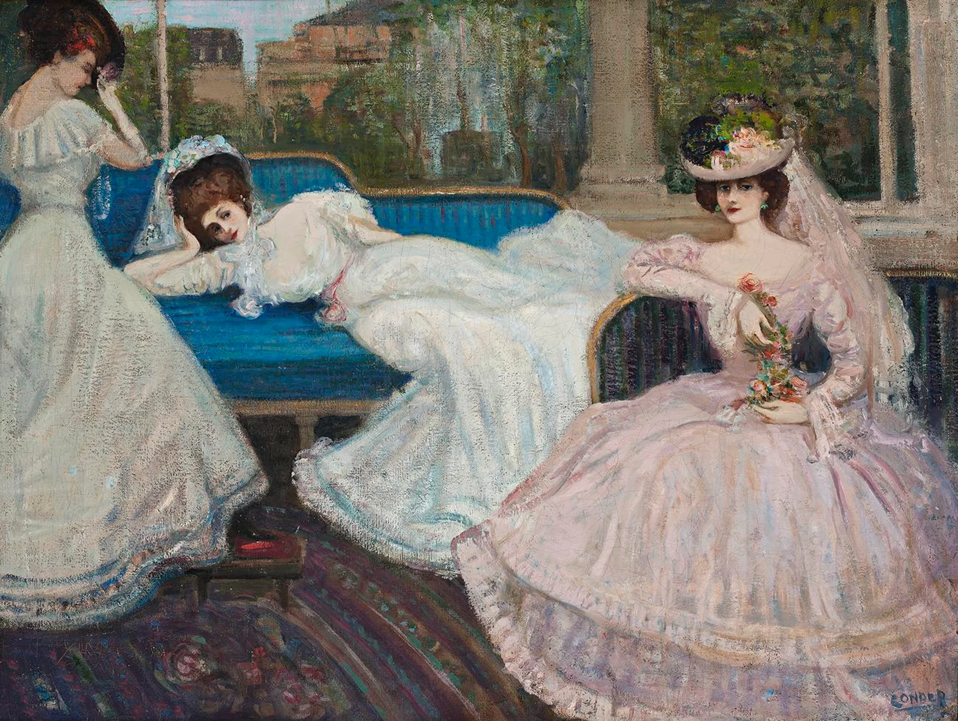 THE BLUE SOFA