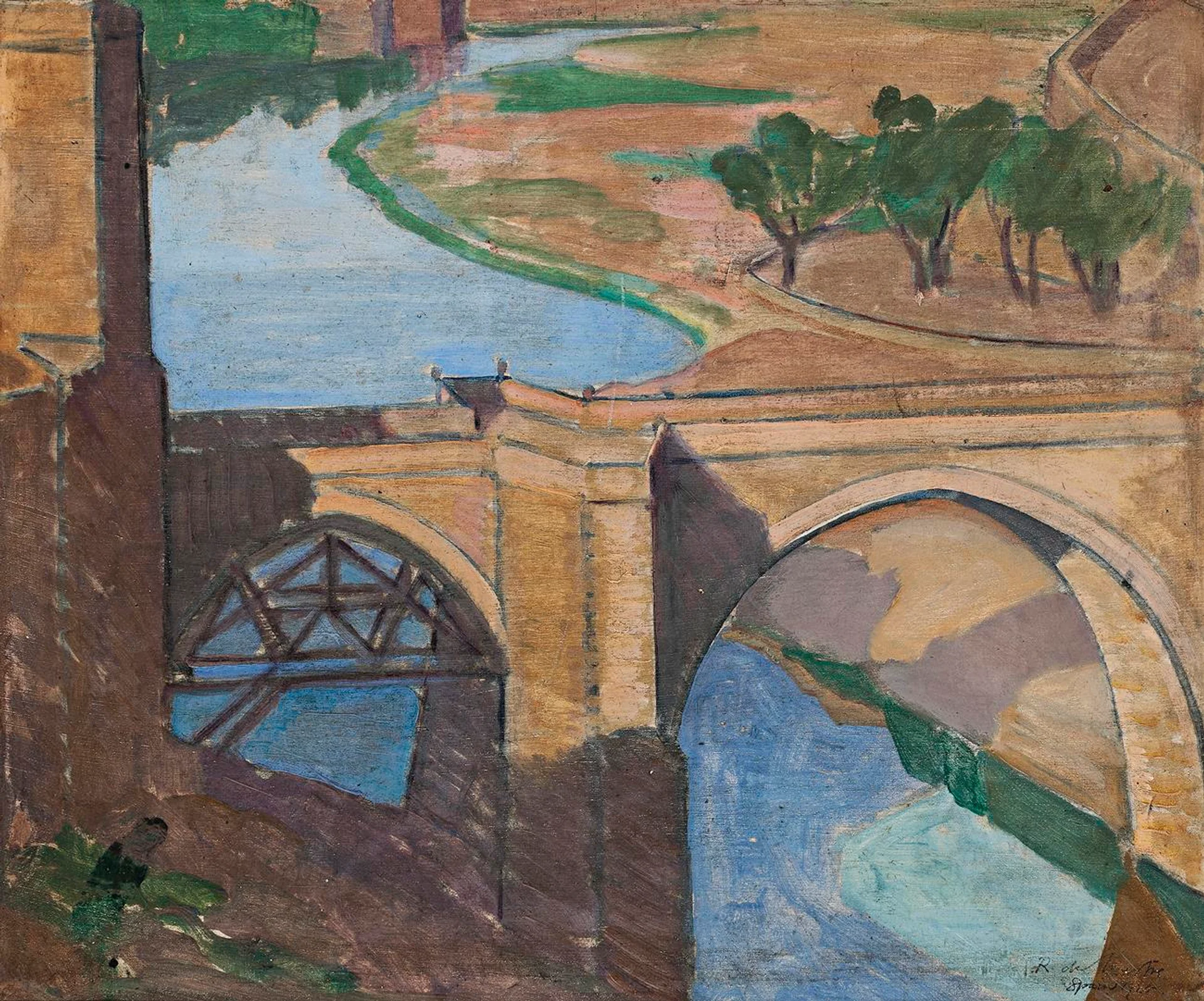 BRIDGE IN SPAIN (ALCÁNTARA BRIDGE, TOLEDO)
