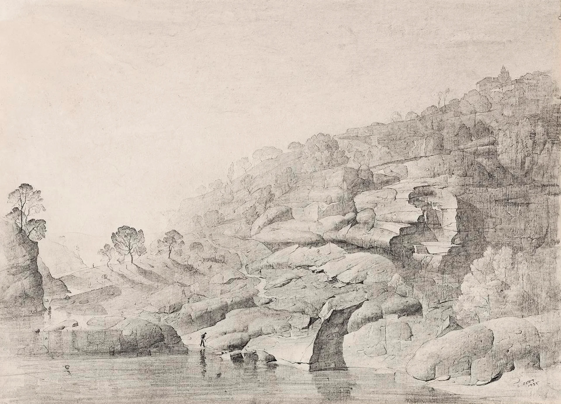 ROCKY SHORE, SYDNEY HARBOUR