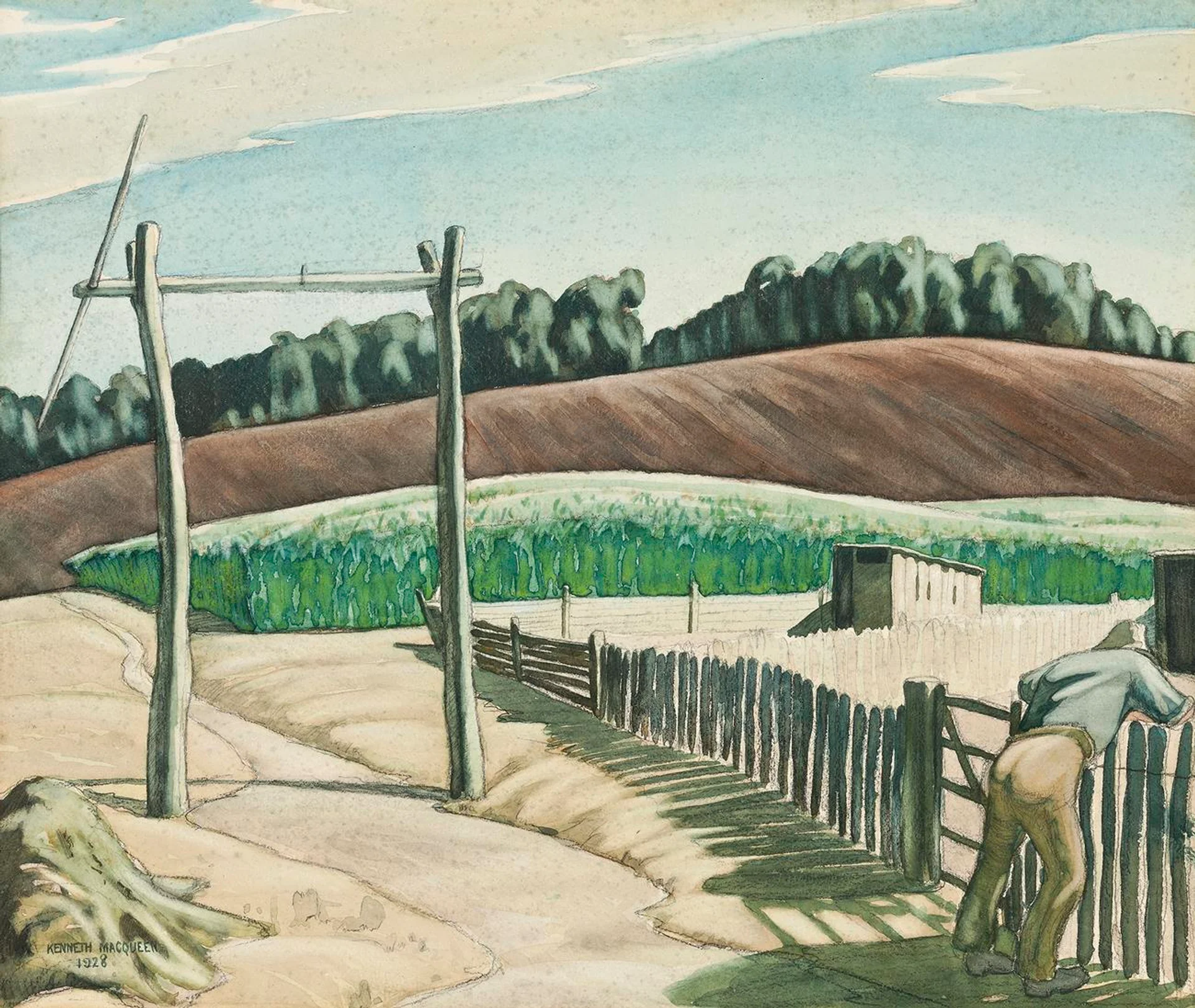 THE FARMER’S FENCE