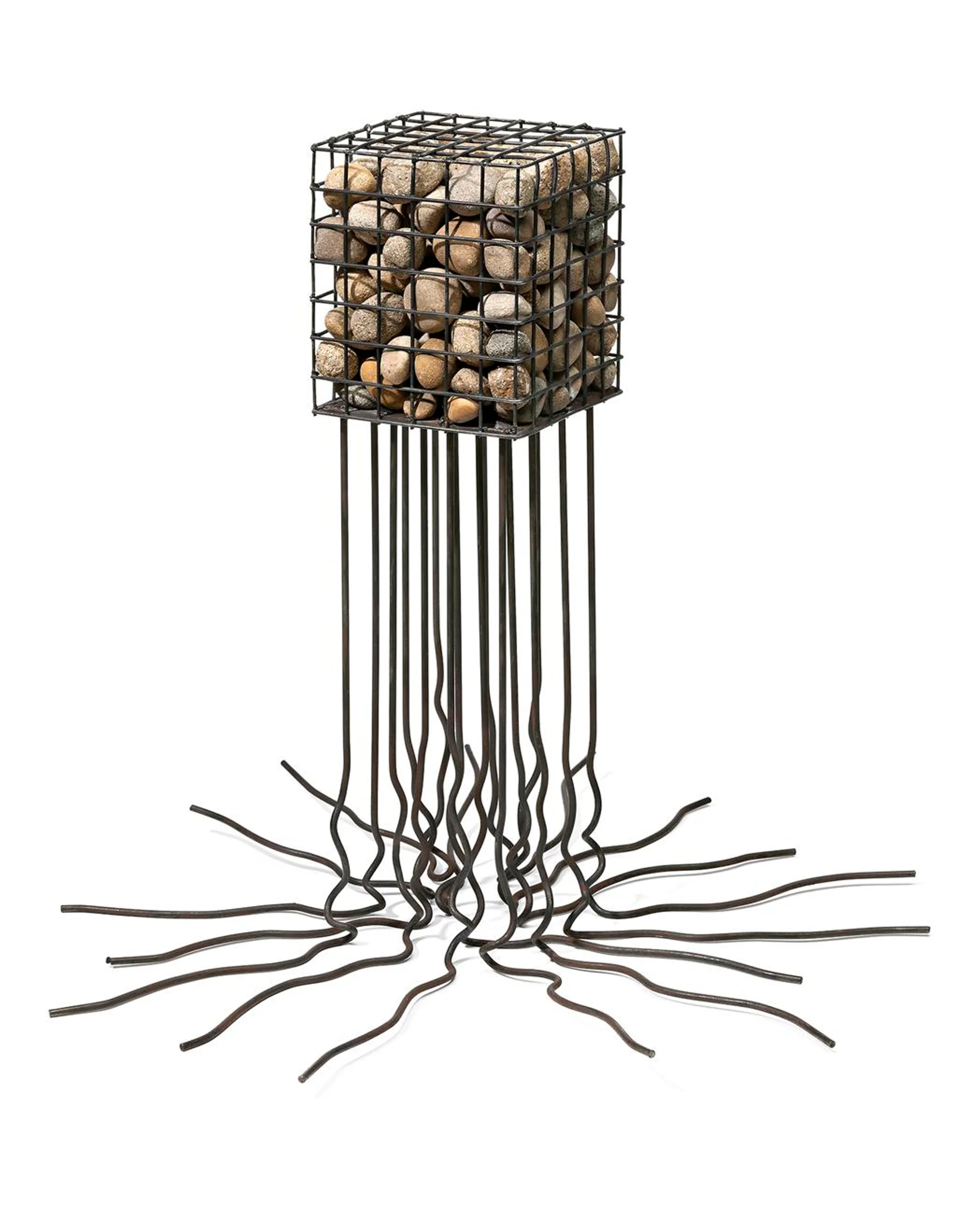 FREE FALL SERIES II – STONE CUBE