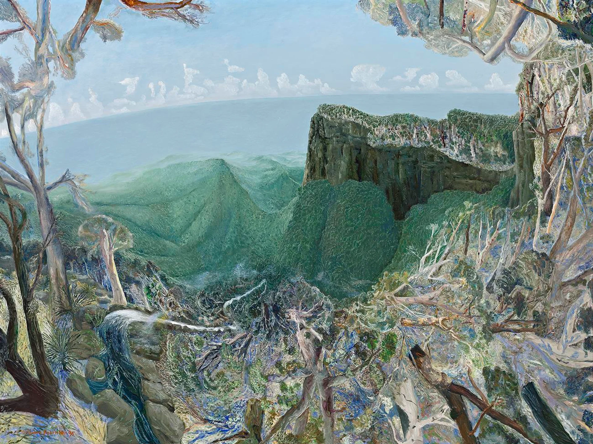 TOWARDS THE SEA, FROM SPRINGBROOK