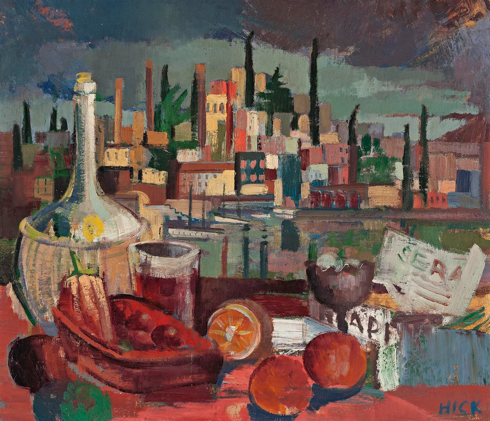 BALCONY STILL LIFE