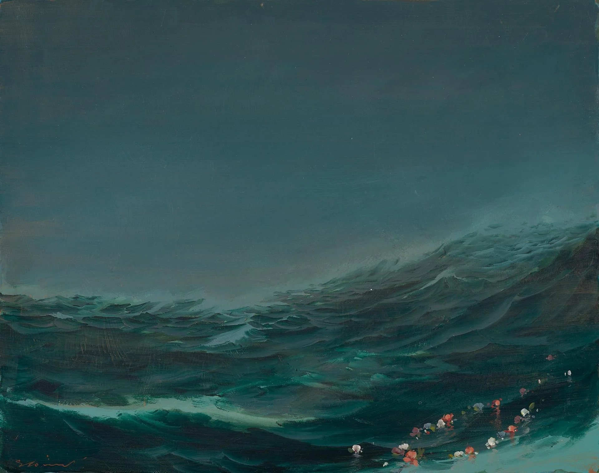 WAVE AND GARLAND