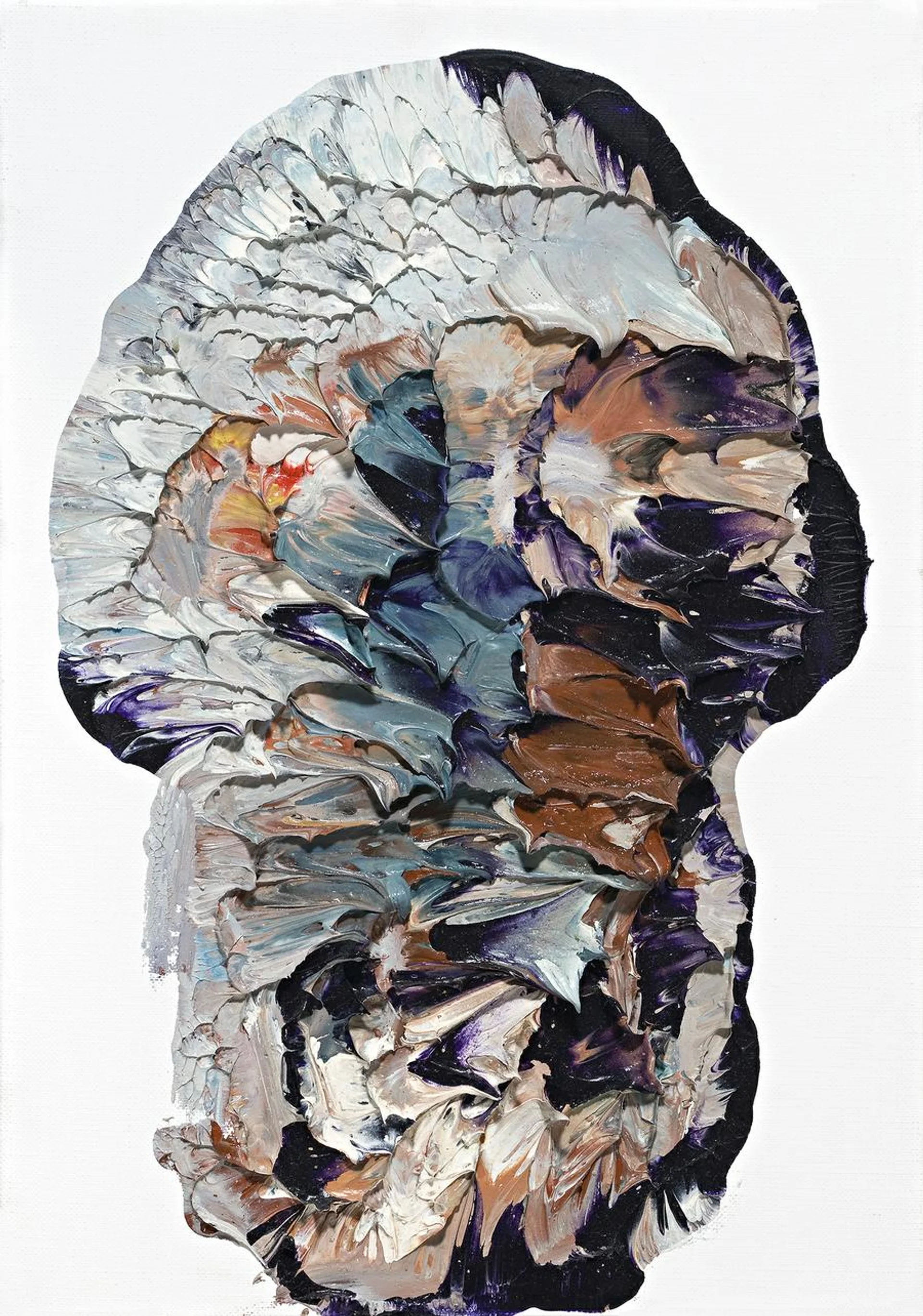SKULL, RORSCHACH #4, DIPTYCH
