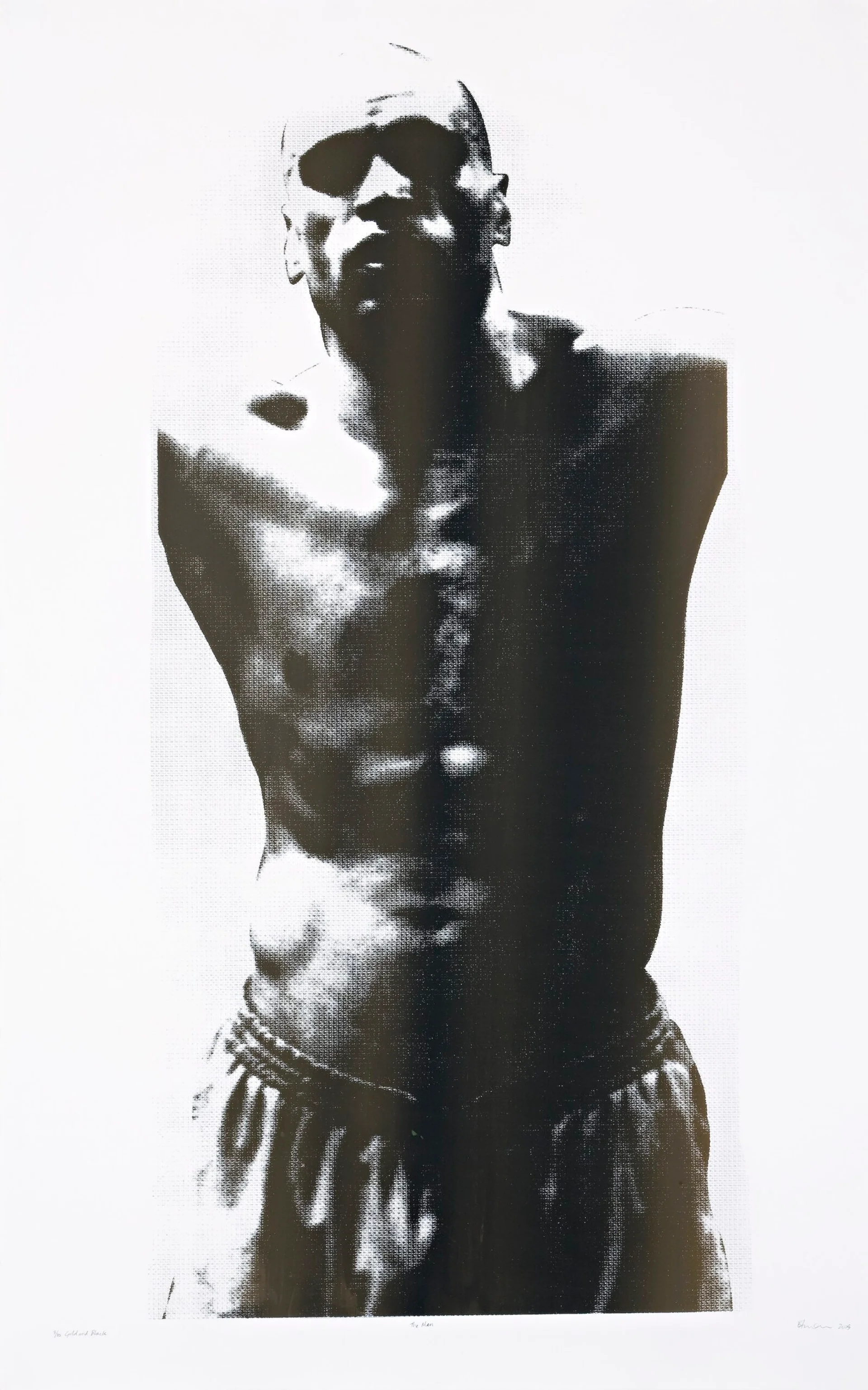 THE MAN, GOLD AND BLACK