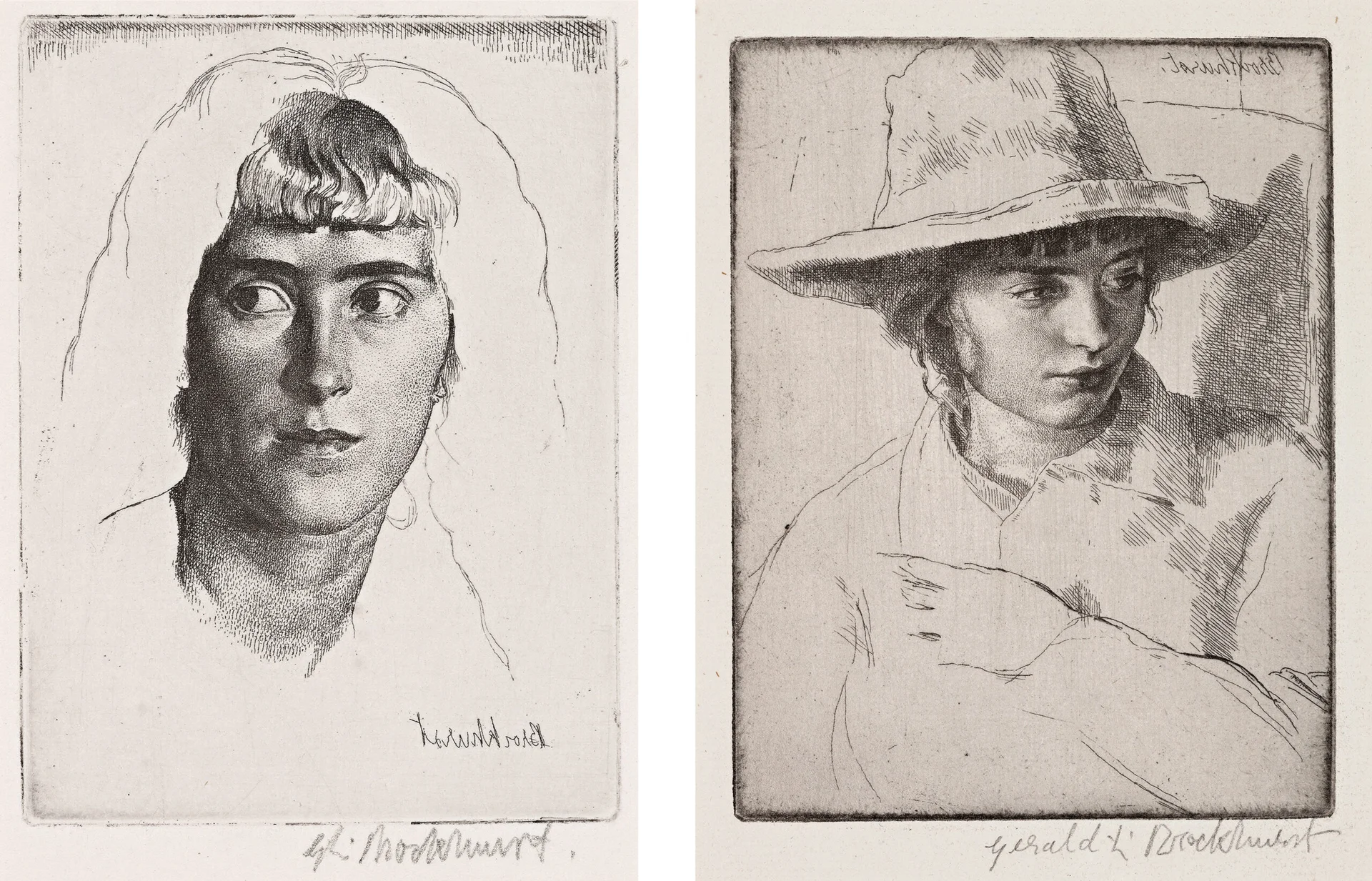 (i) PHEMIE (MARGUERITE), 1924, (ii) YOLANDE (MRS RUSHBURY)