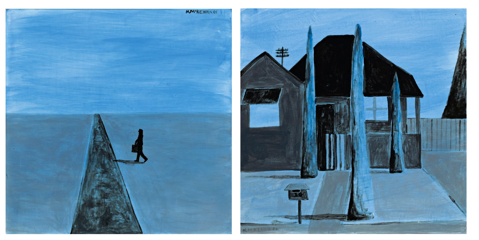 (i) UNTITLED, 2001; (ii) UNTITLED