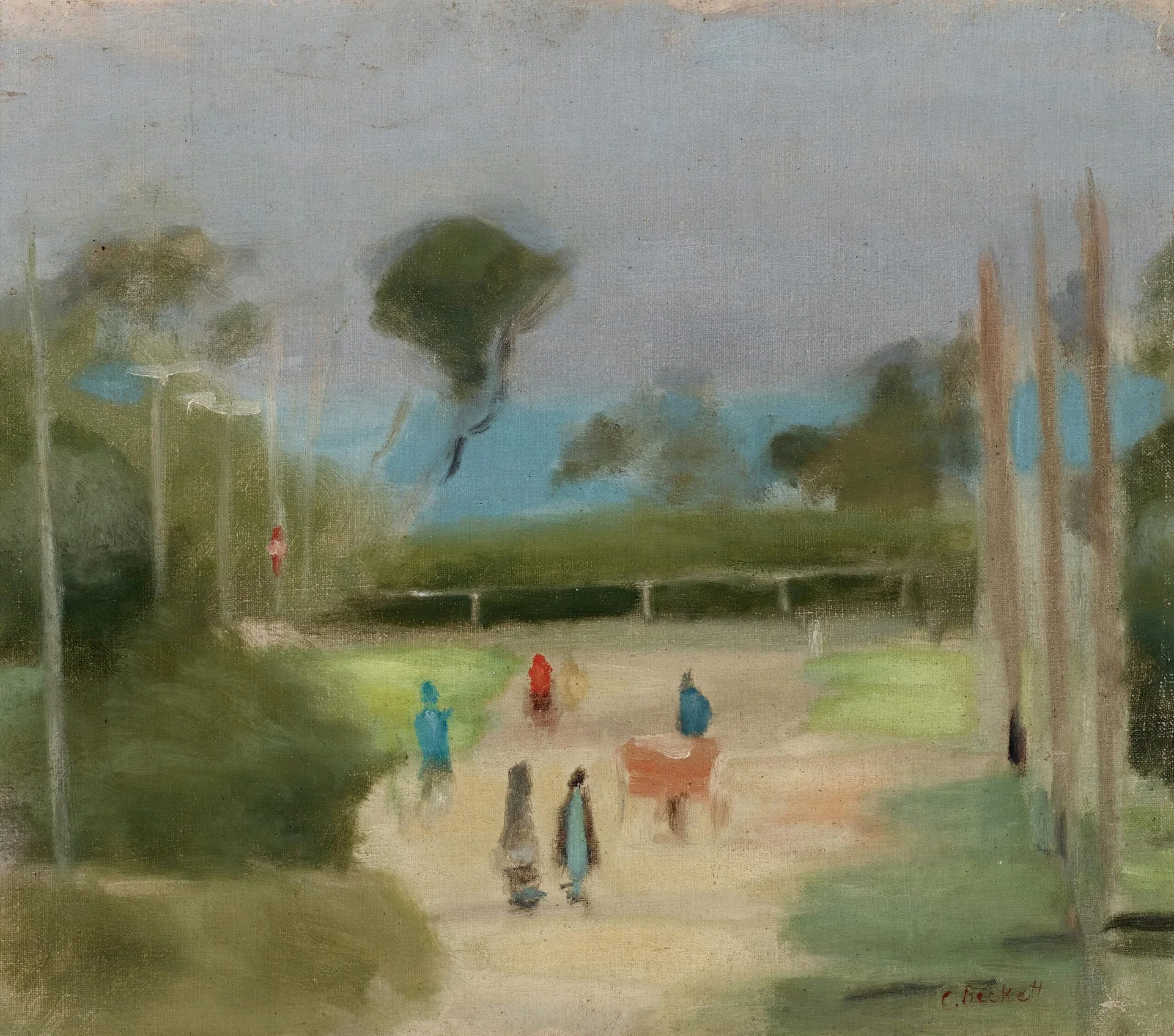 OUT WALKING, c.1928 – 29