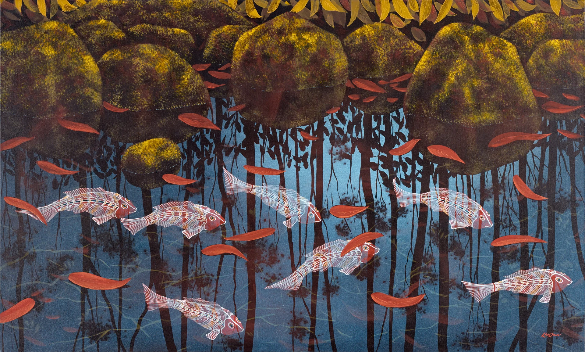 GUYI RIRRKYAN (FISH AND ROCKS)