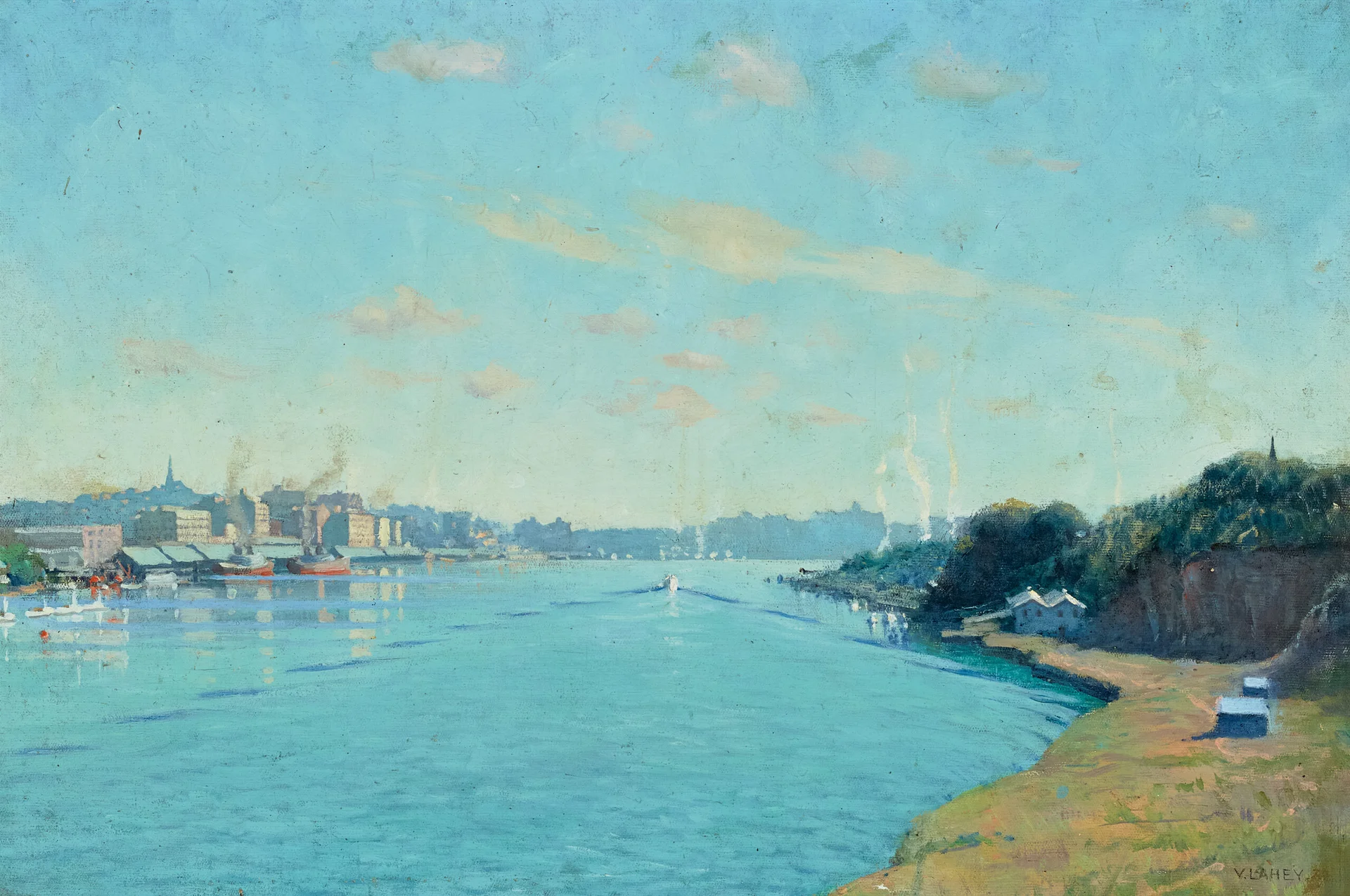 EARLY MORNING, BRISBANE RIVER