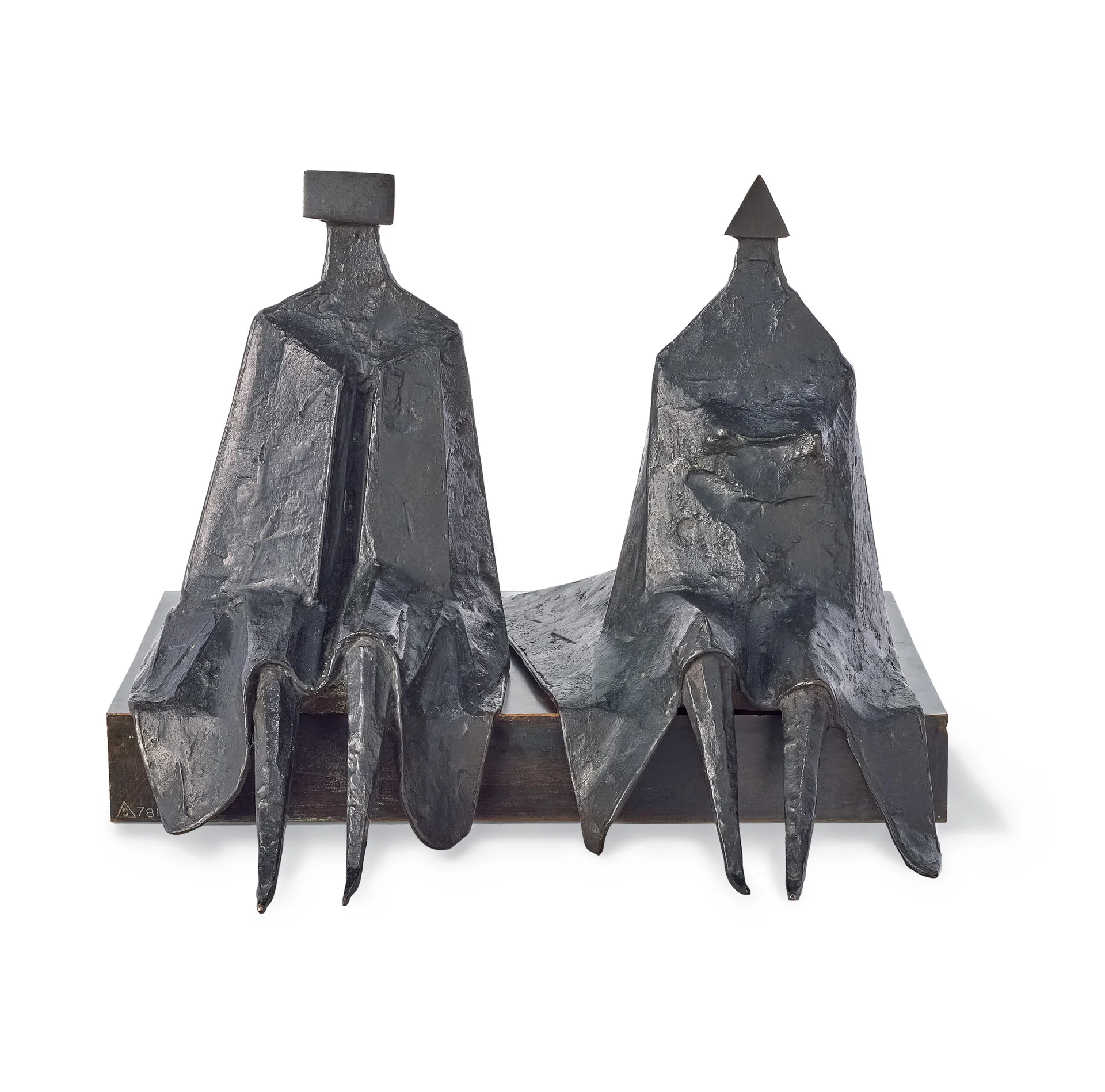 SITTING FIGURES IN ROBES II