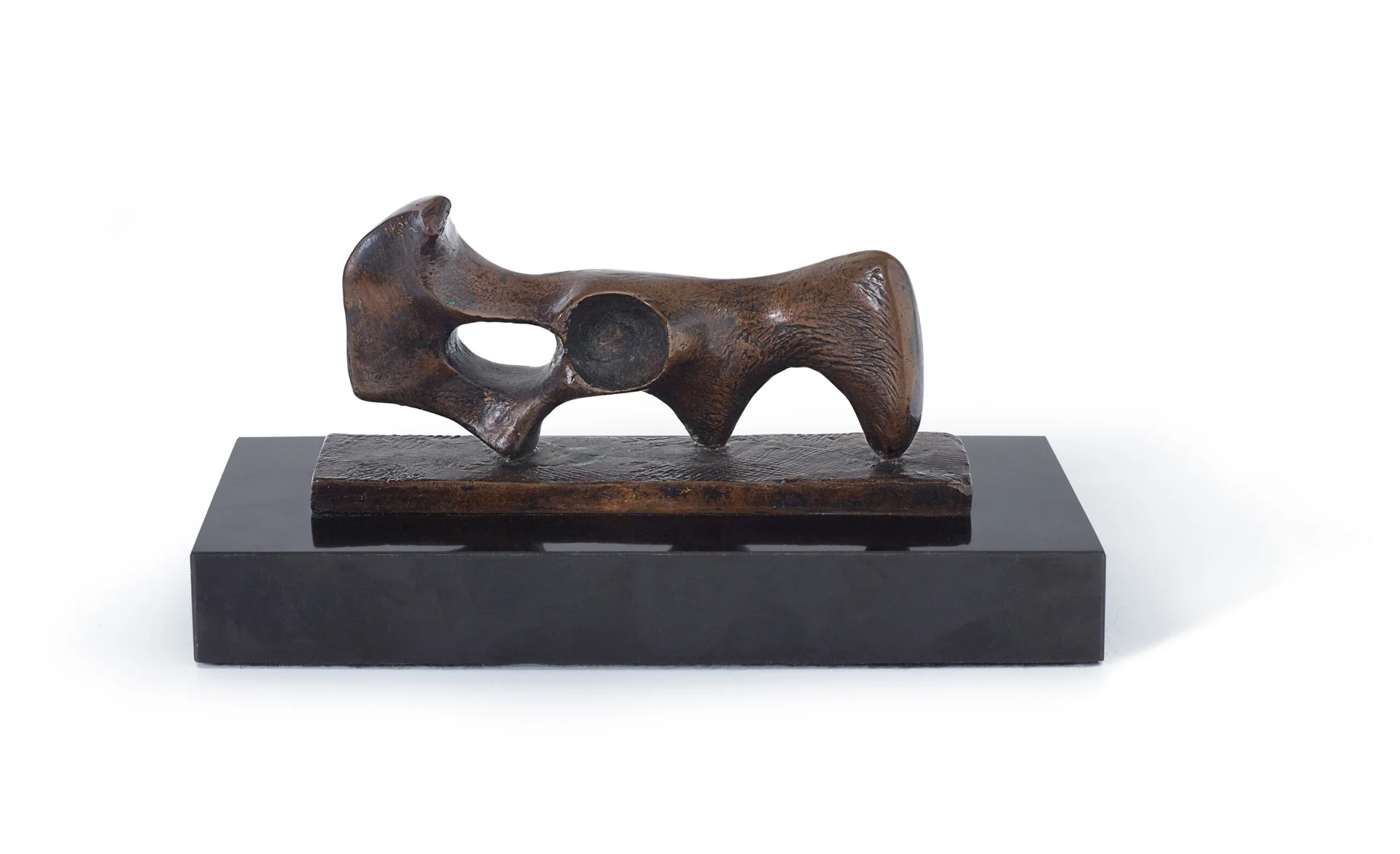 MAQUETTE FOR RECLINING FIGURE: CIRCLE