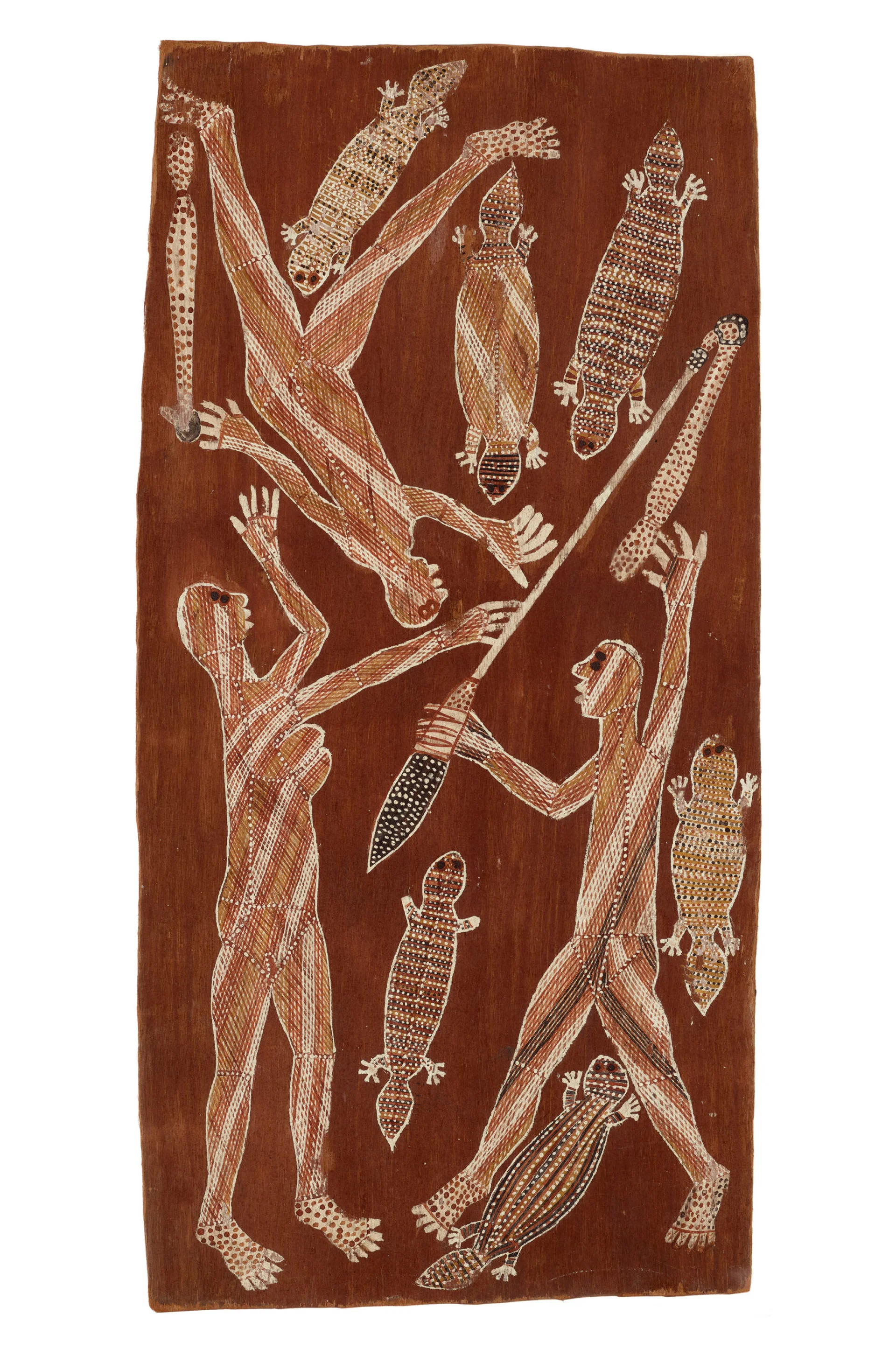 SPIRIT FIGURES AND ROCK LIZARDS