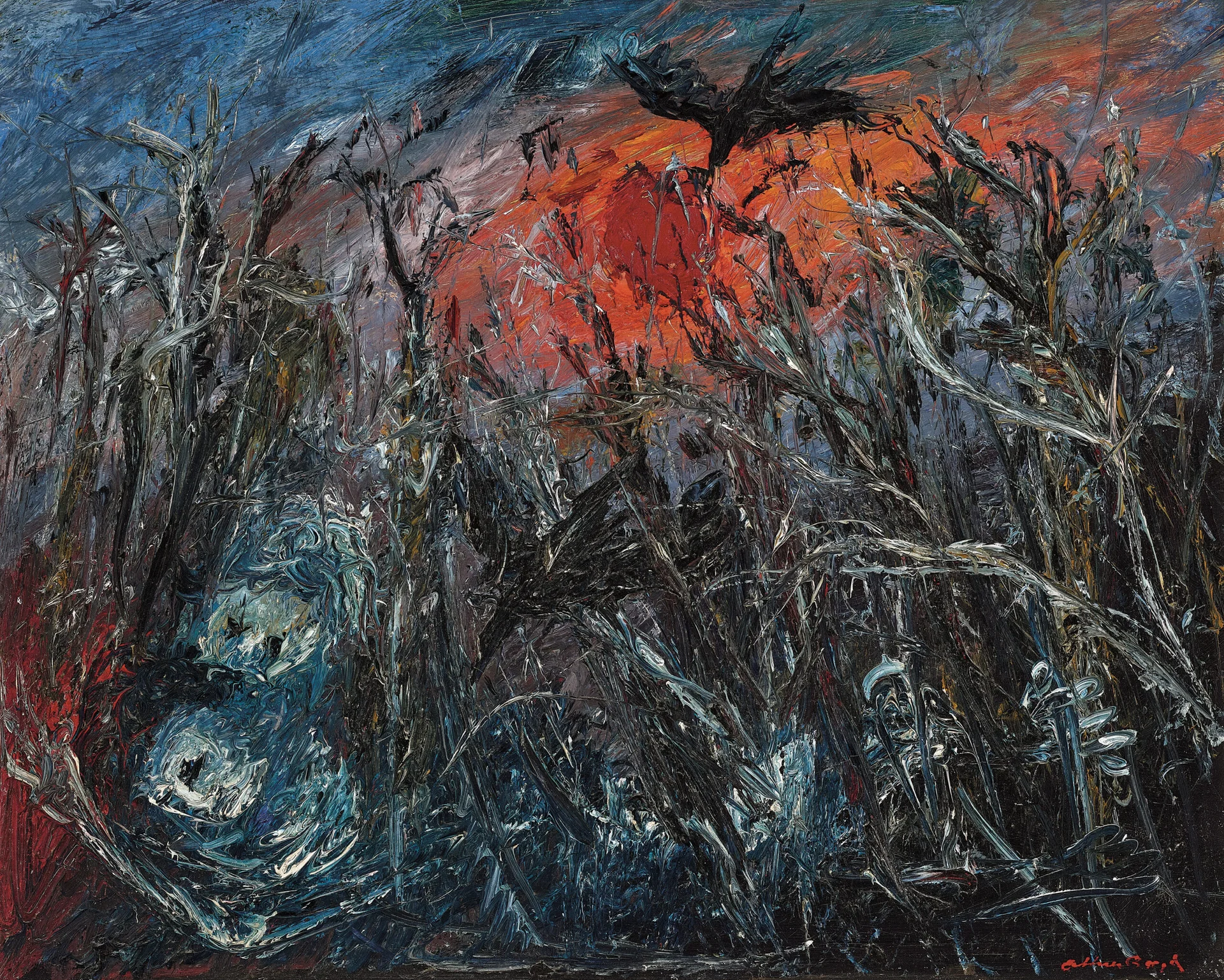 LOVERS AND CROWS