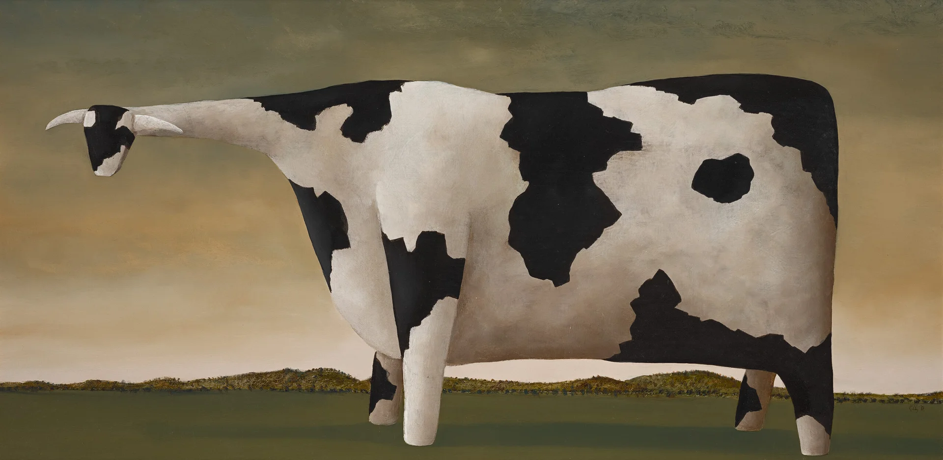 DOBELL’S COW – PAINTED