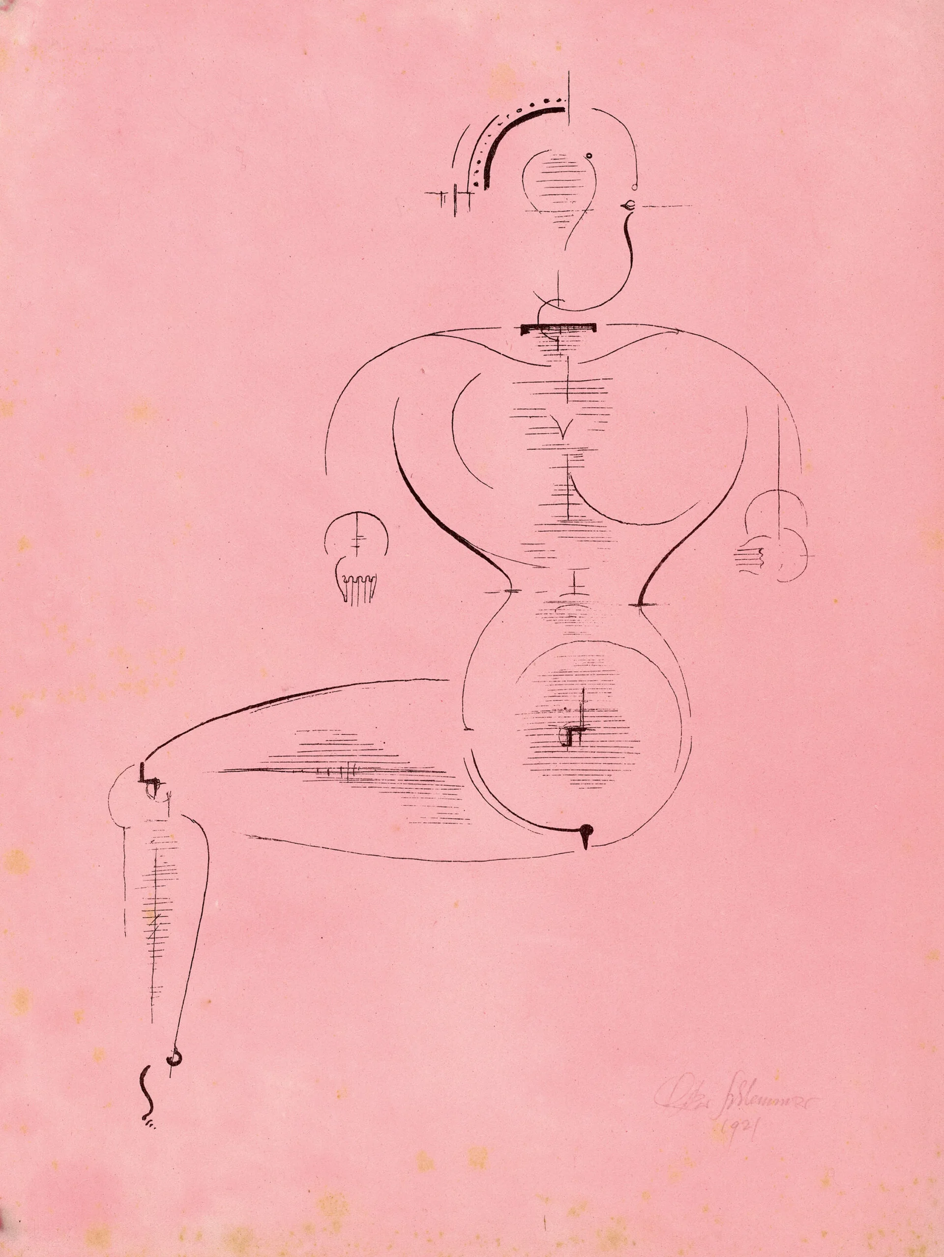 FIGUR VON DER SEITE: FIGUR H2 SITZENDE