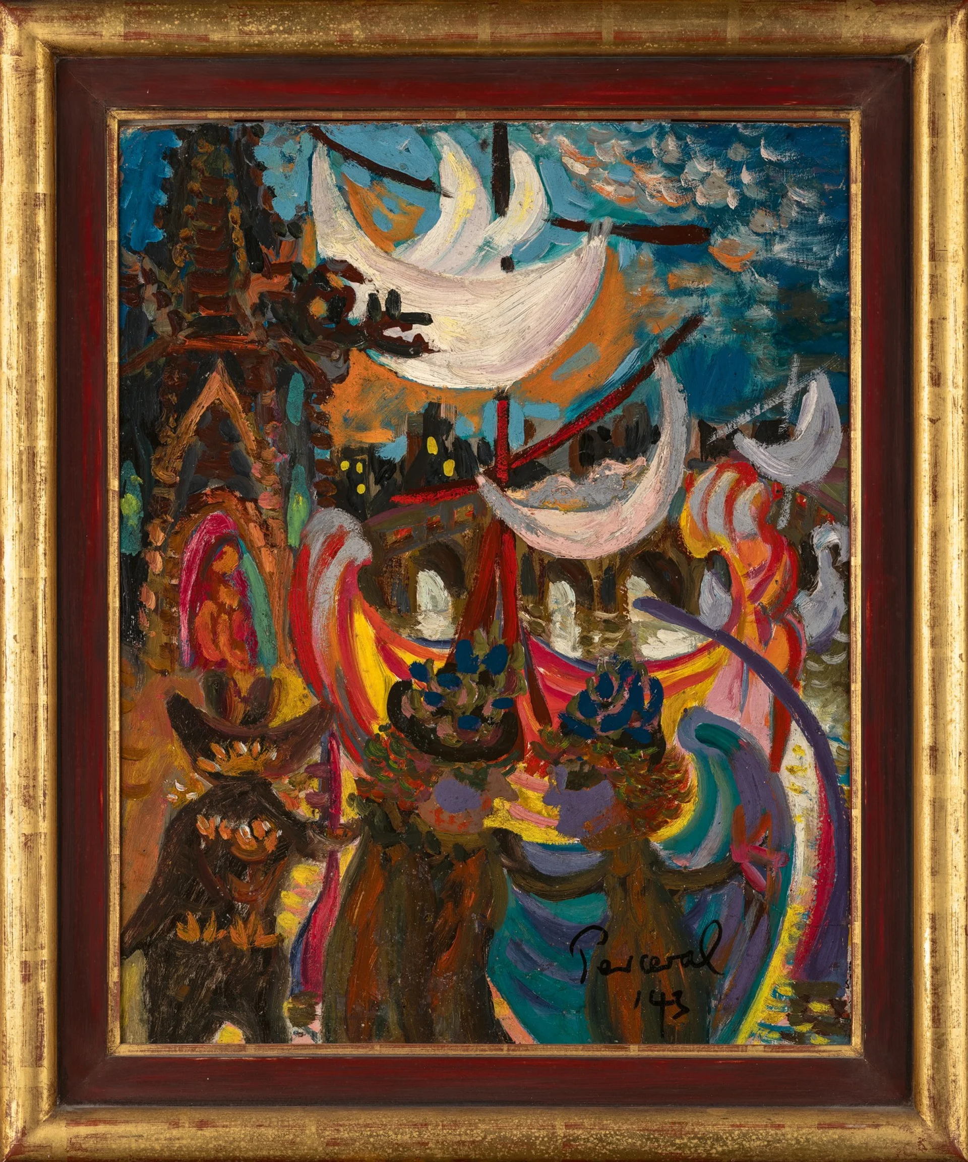 BOATS AND MOONS