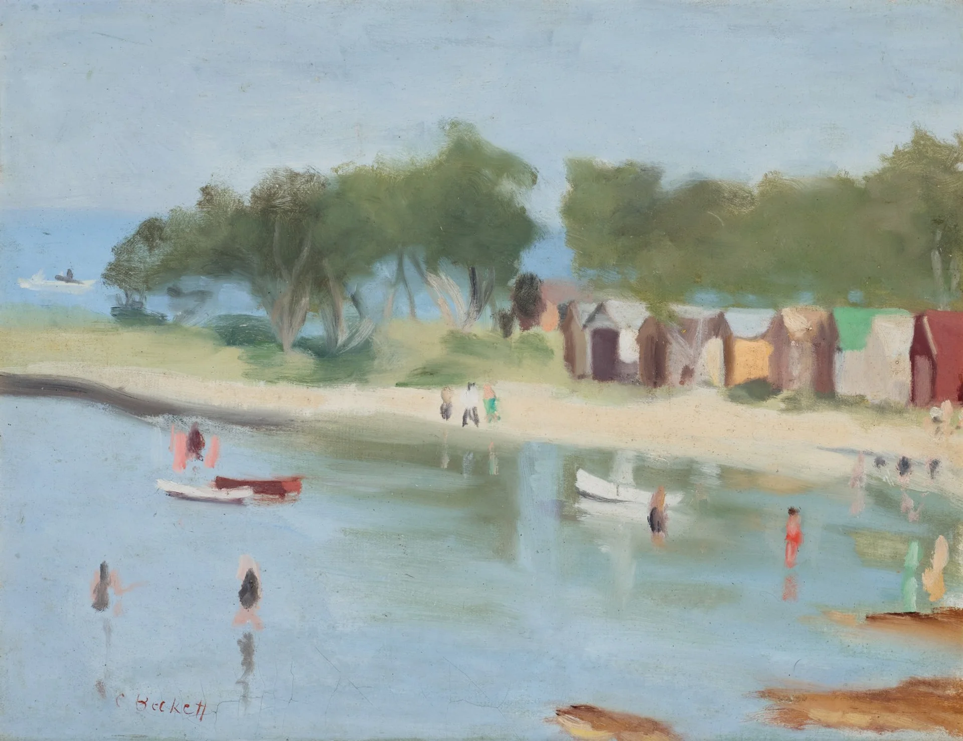 BATHING BOXES, BEAUMARIS