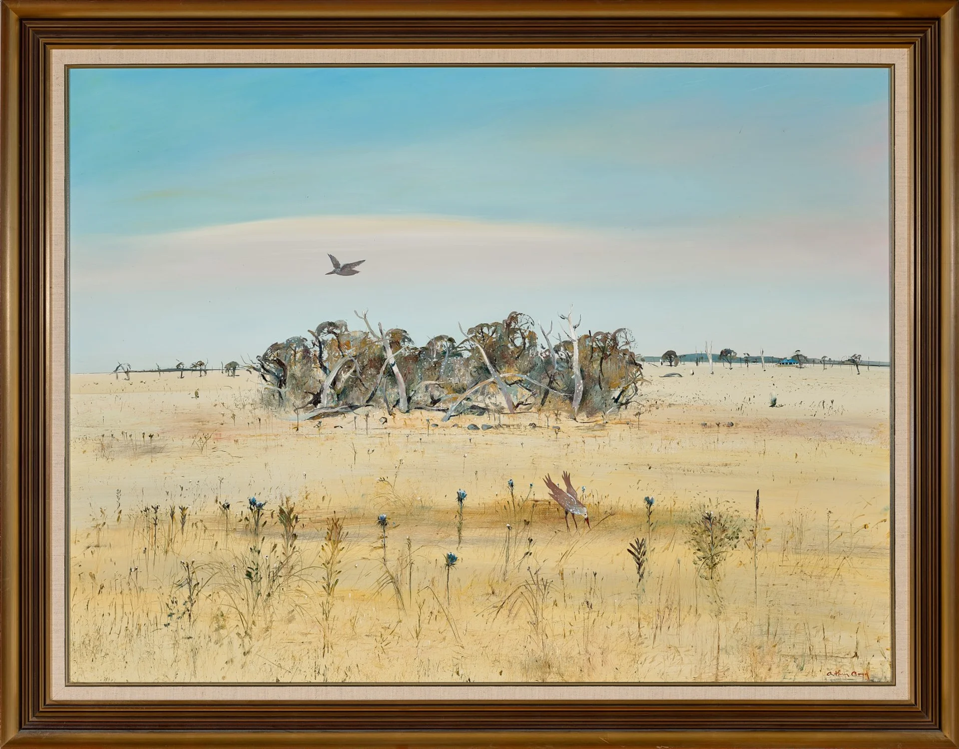 WIMMERA LANDSCAPE WITH THICKET
