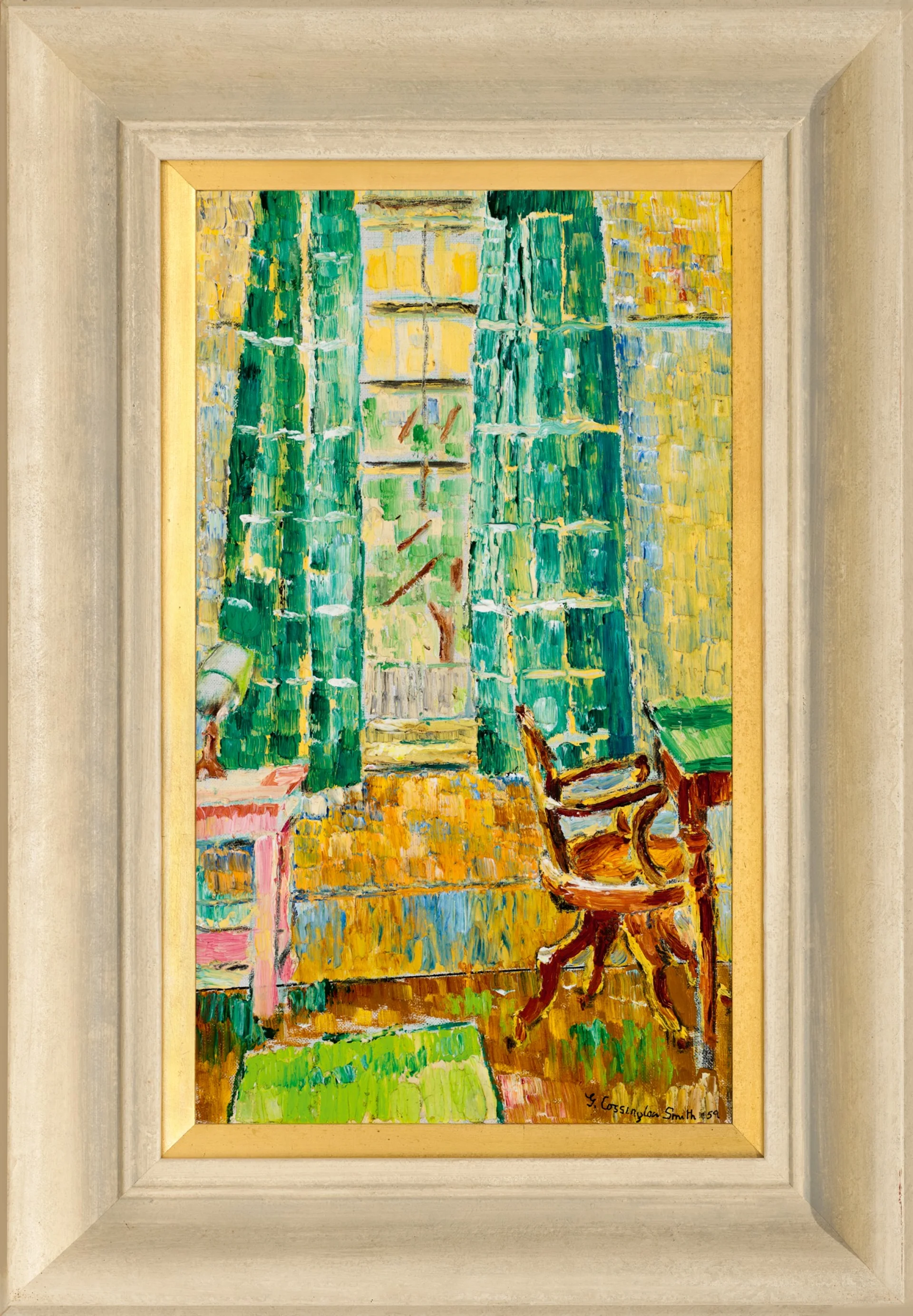 INTERIOR WITH CURTAINS
