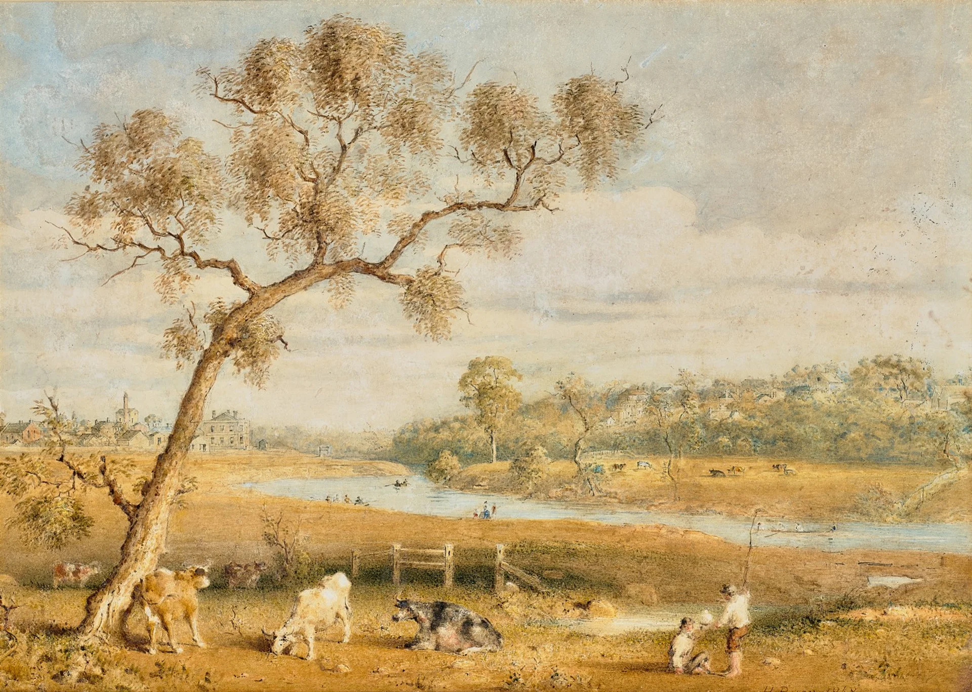 VIEW FROM RICHMOND TO SOUTH YARRA HILL