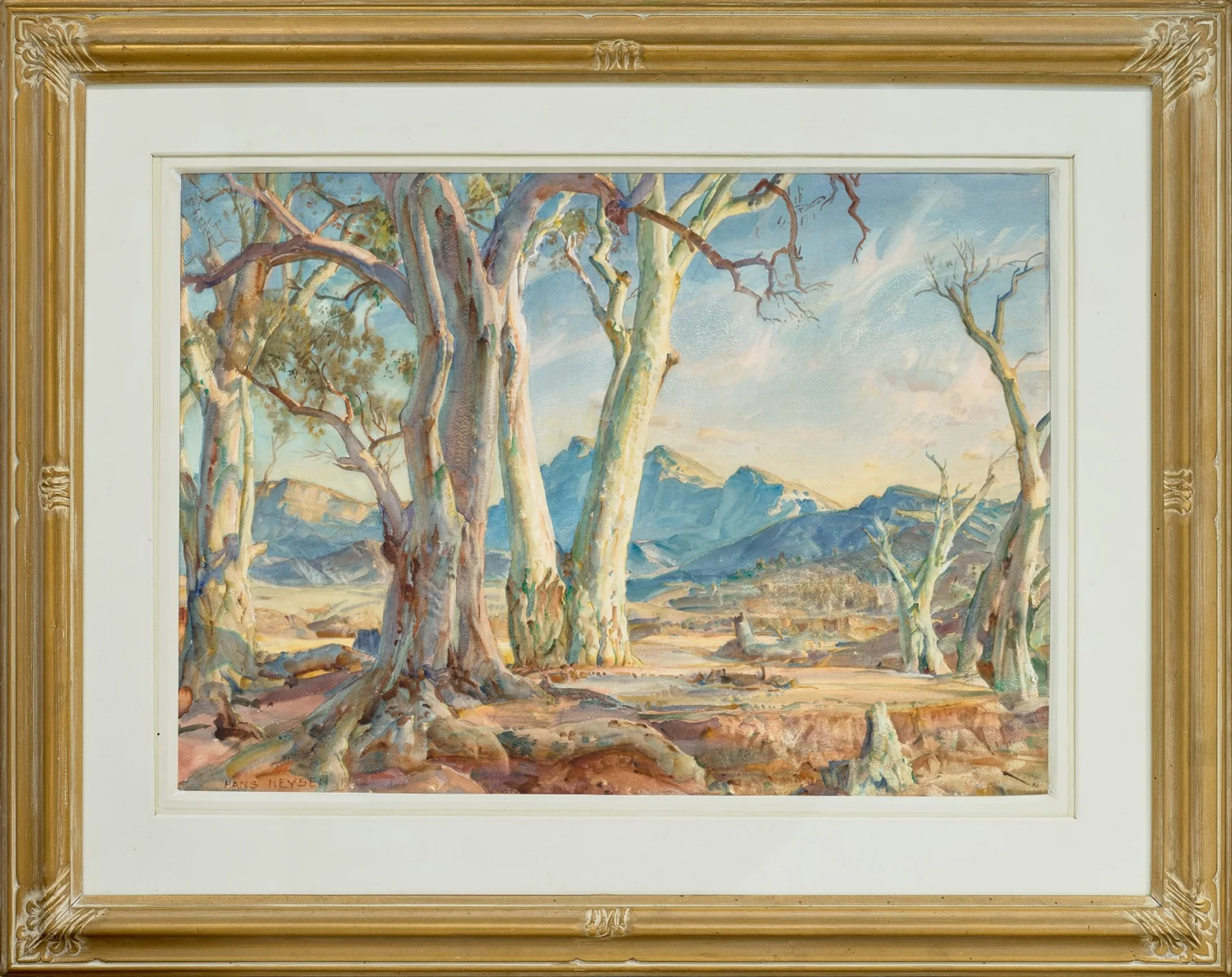 In the Moralana Gorge, Flinders Ranges