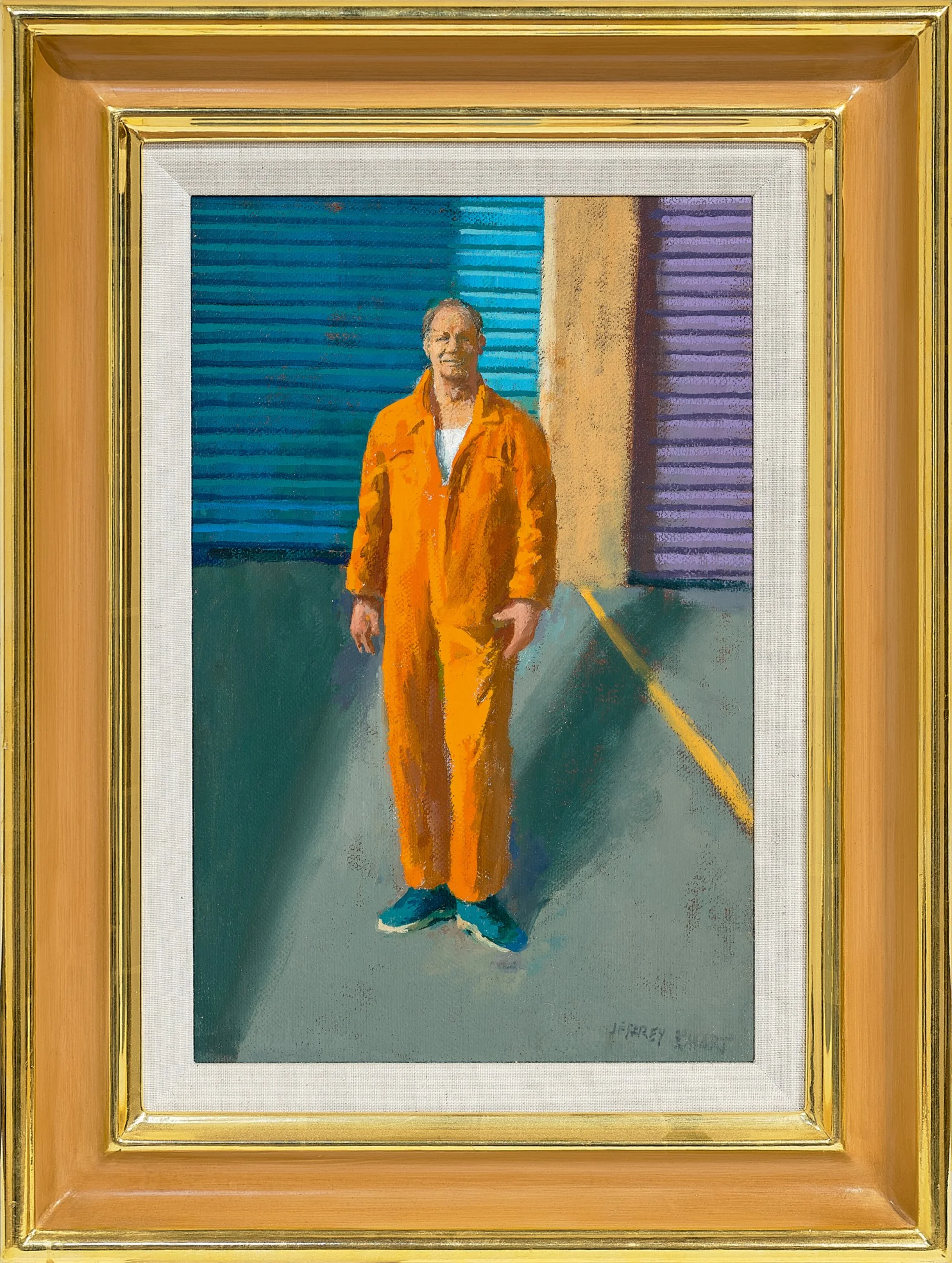 Third study for Portrait of Bruce Beresford