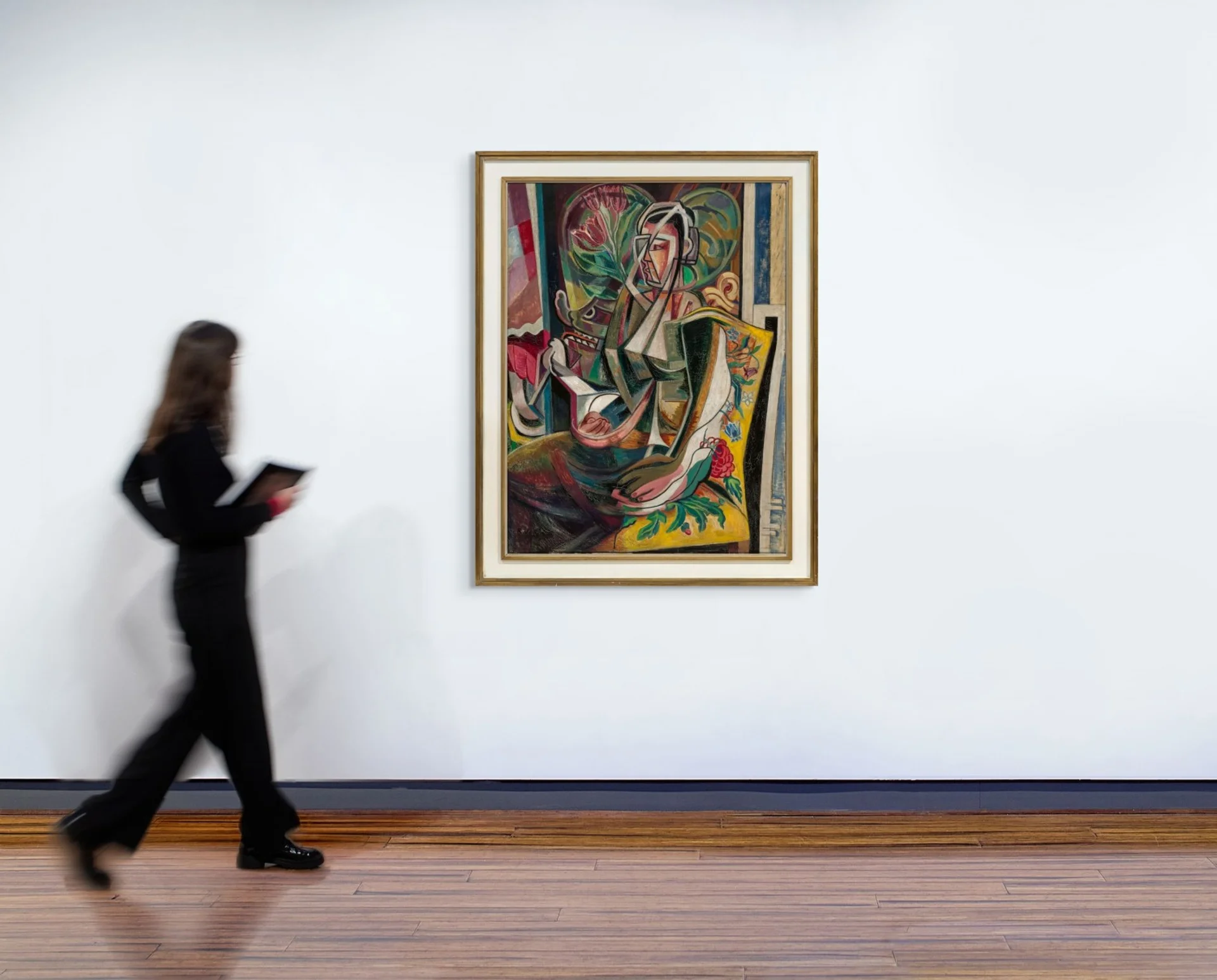 Woman in a Chair