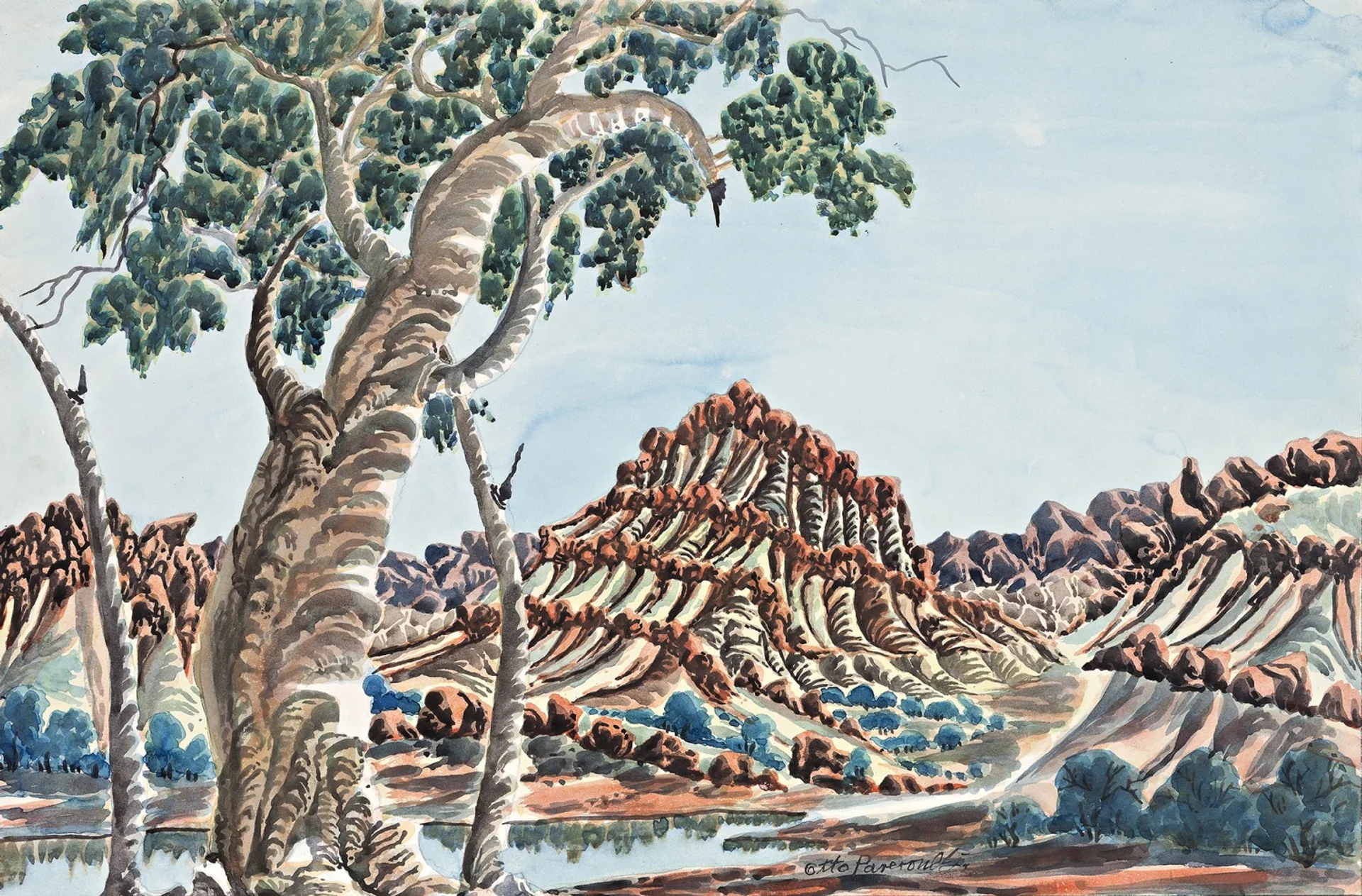 CENTRAL AUSTRALIAN LANDSCAPE
