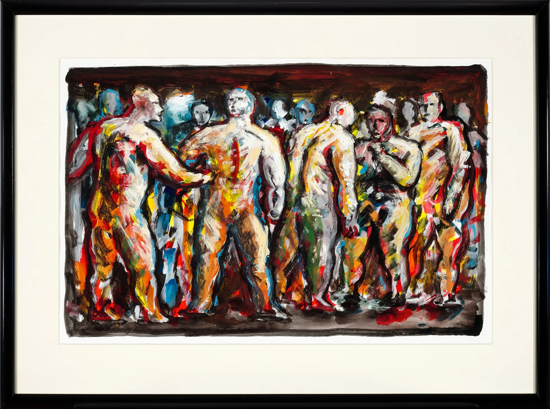 Untitled (Figures in landscape)