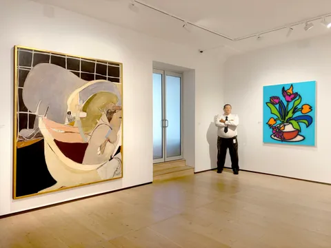 Whiteley’s bather hits market after 40 years on gallery wall