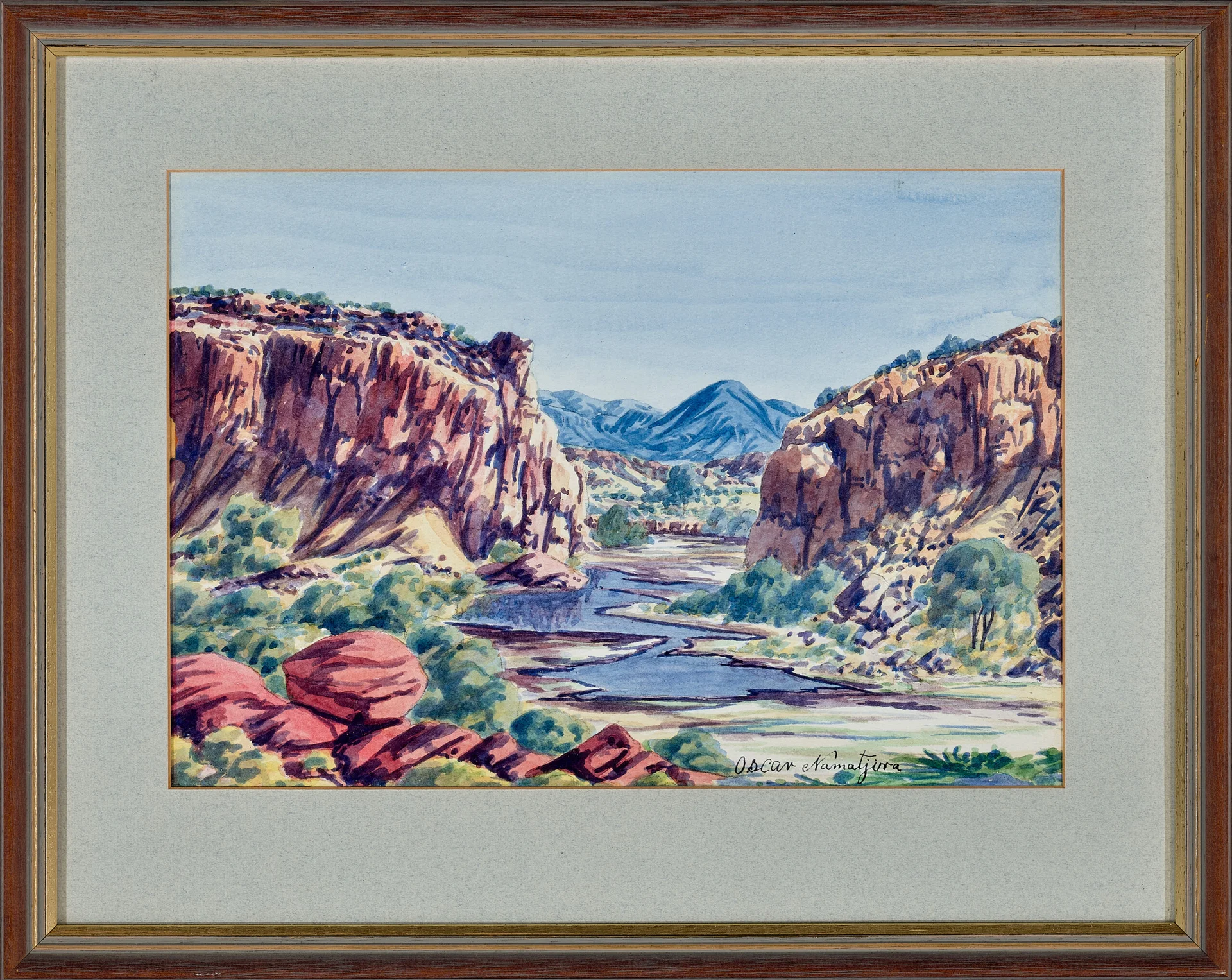 The Ampitheatre Gorge, Western MacDonnell Ranges