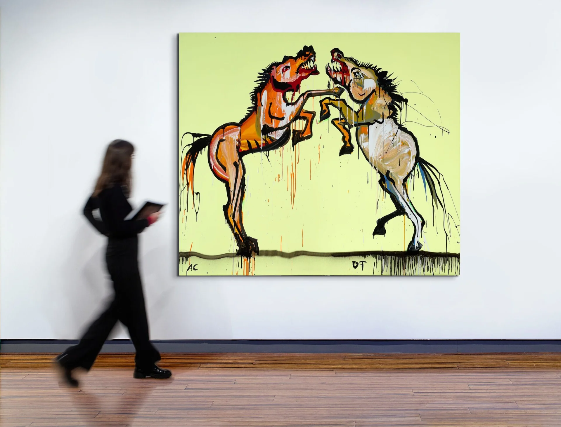 MONGOLIAN FIGHT STALLIONS