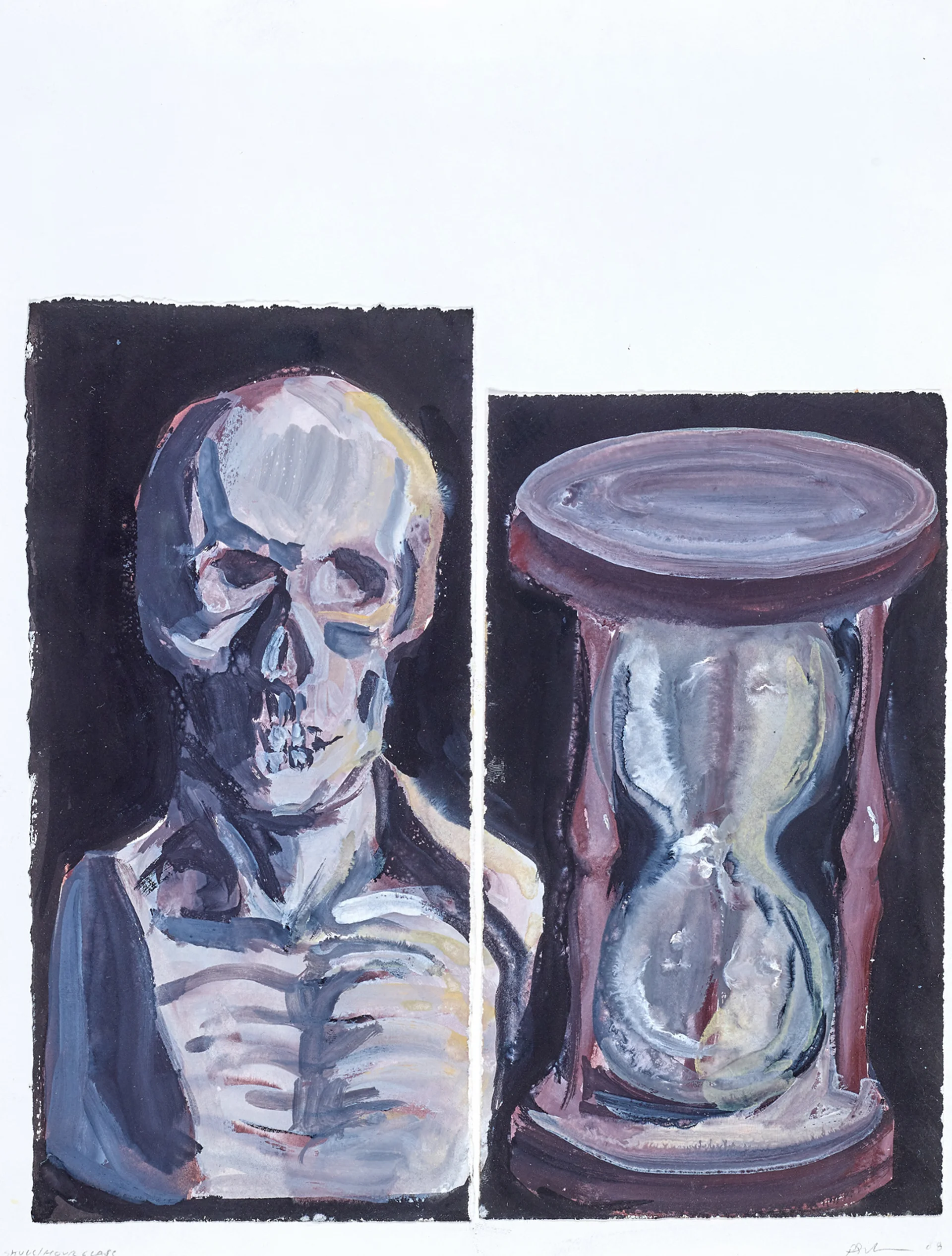 SKULL / HOURGLASS