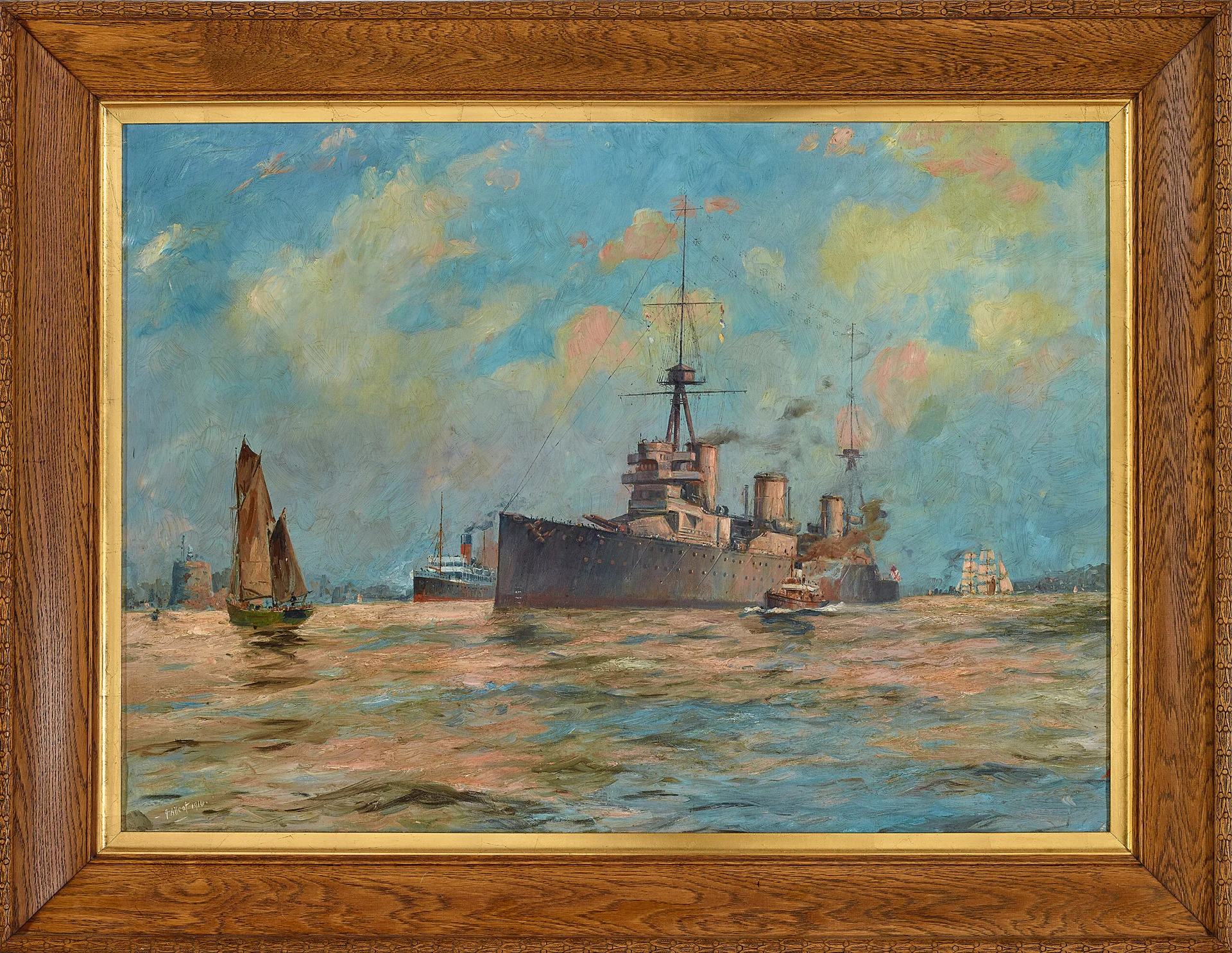 HMAS AUSTRALIA IN SYDNEY