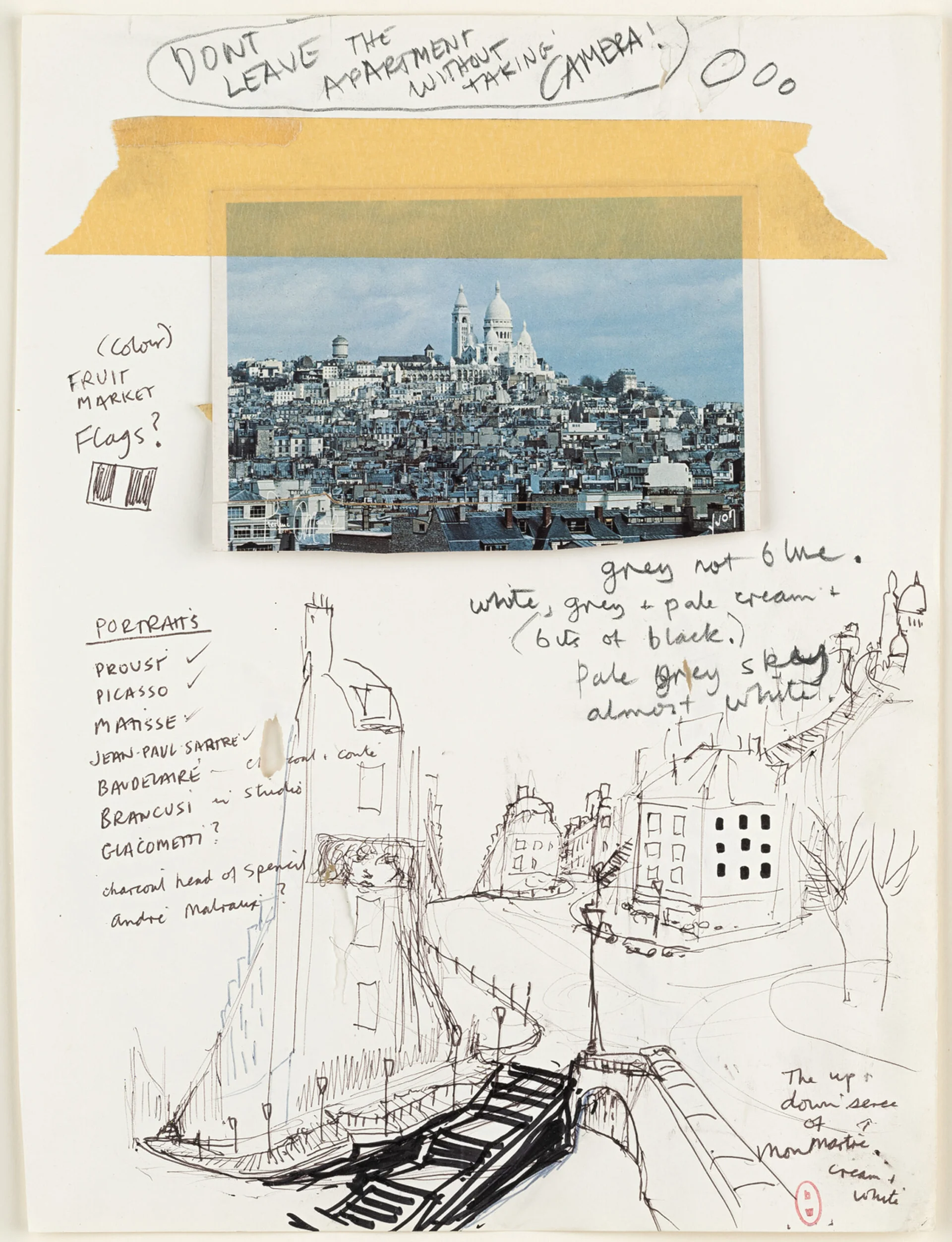 THE UP AND DOWN SIDE OF MONTMARTRE