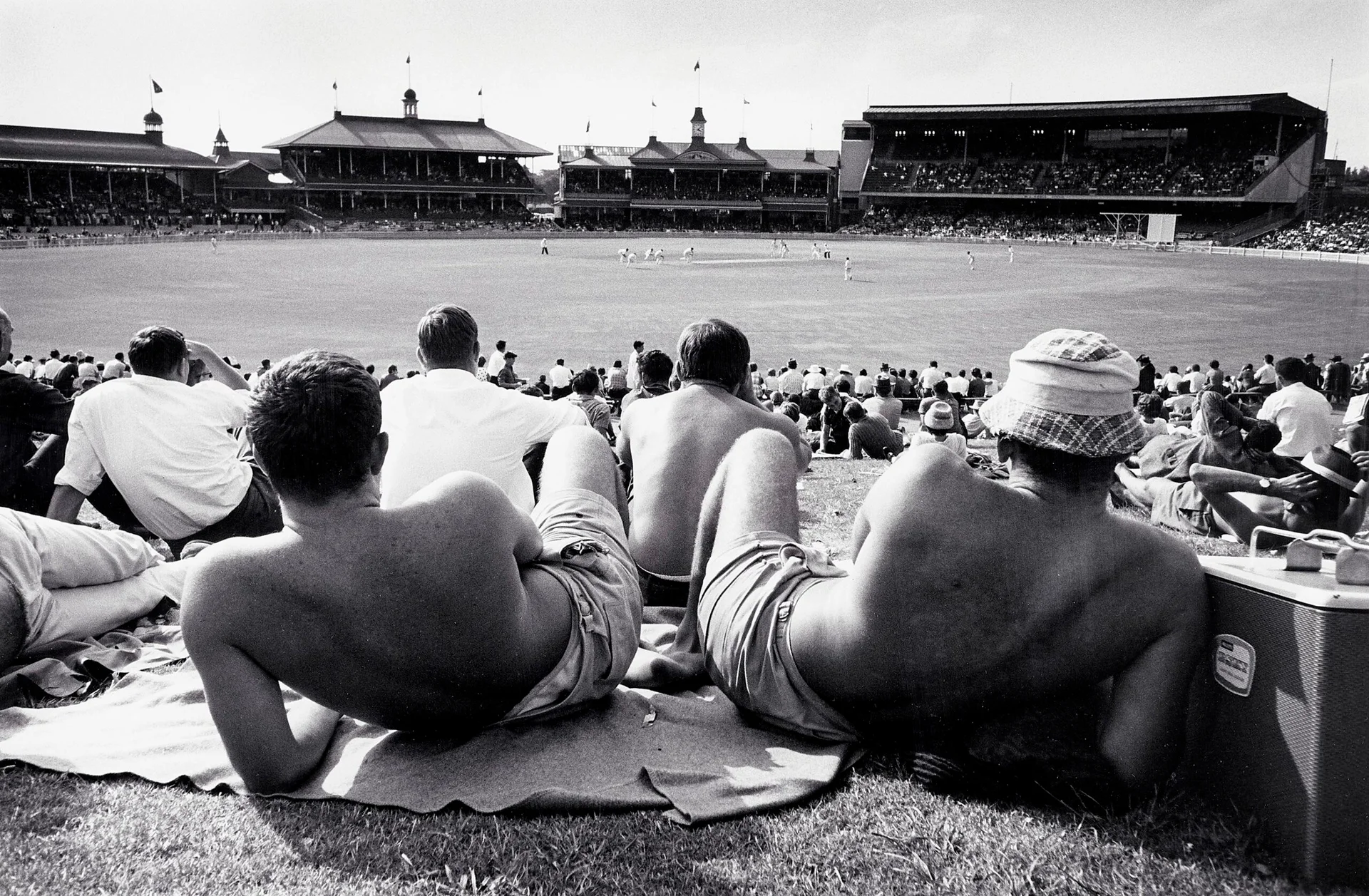 SYDNEY CRICKET GROUND FROM ‘THE HILL’