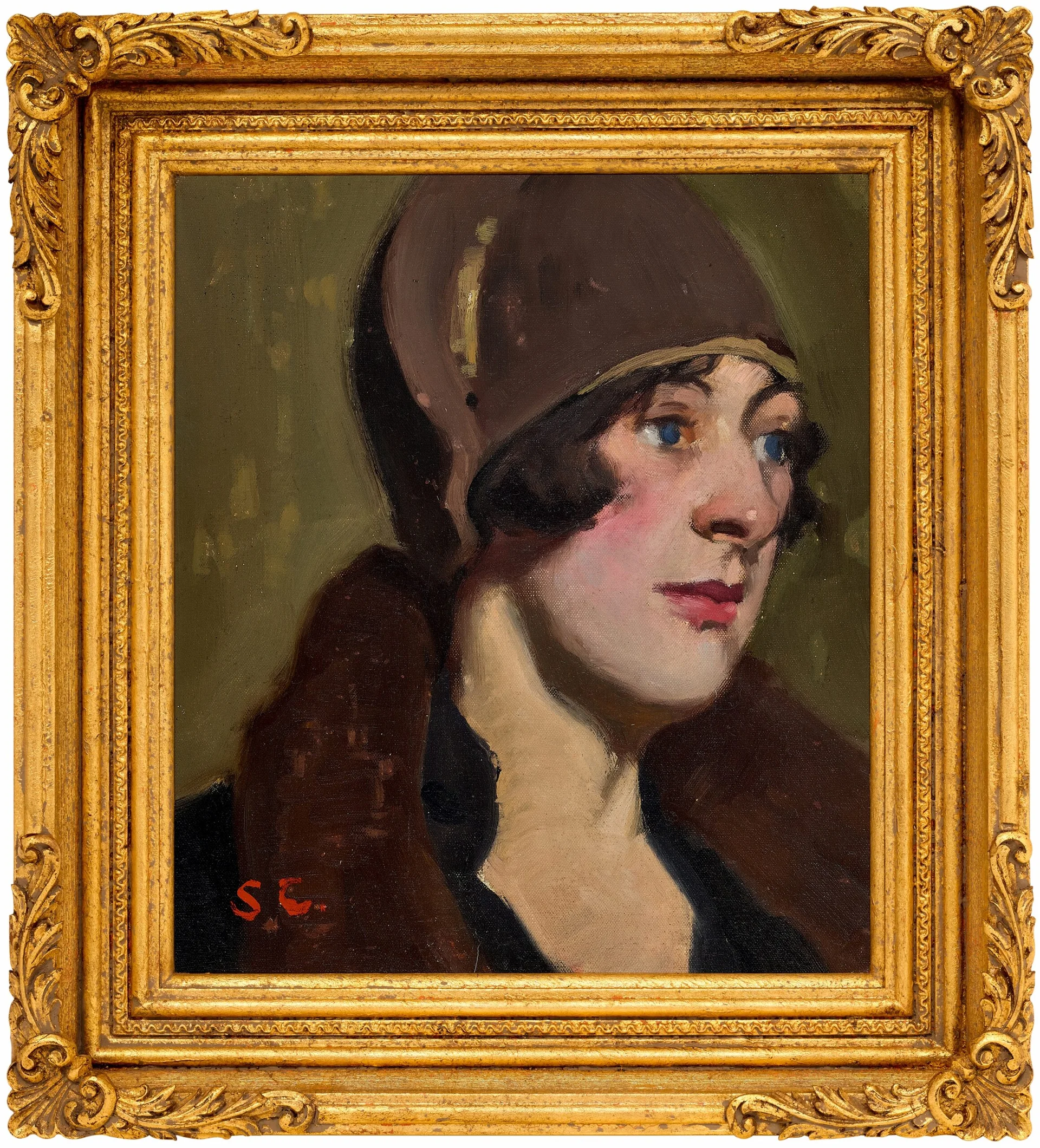 PORTRAIT OF A LADY IN A HAT