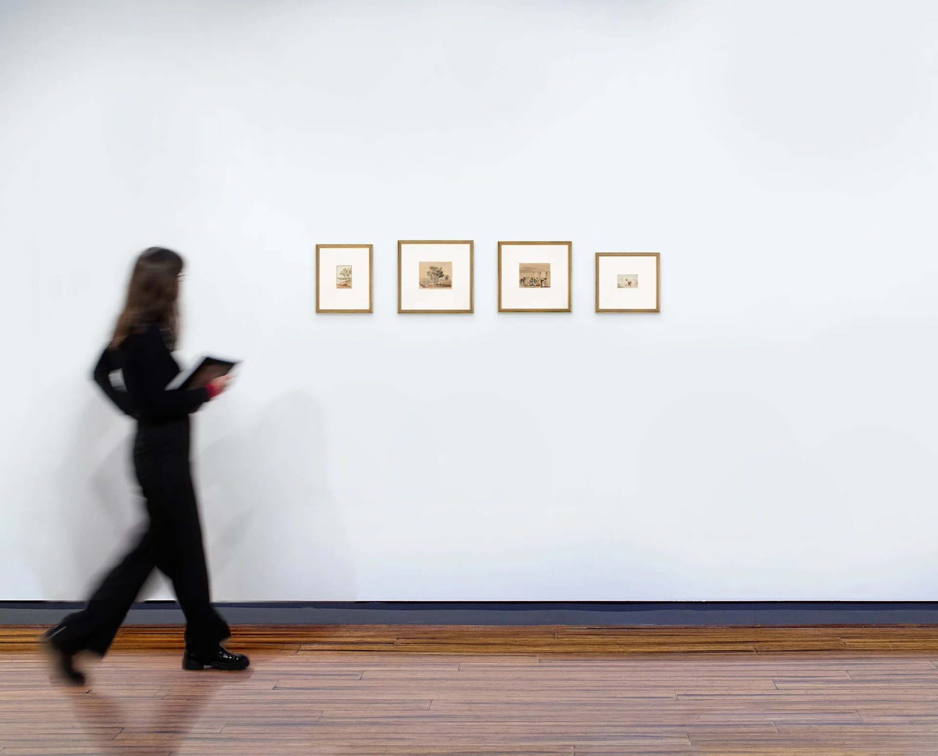 GROUP OF FOUR WORKS