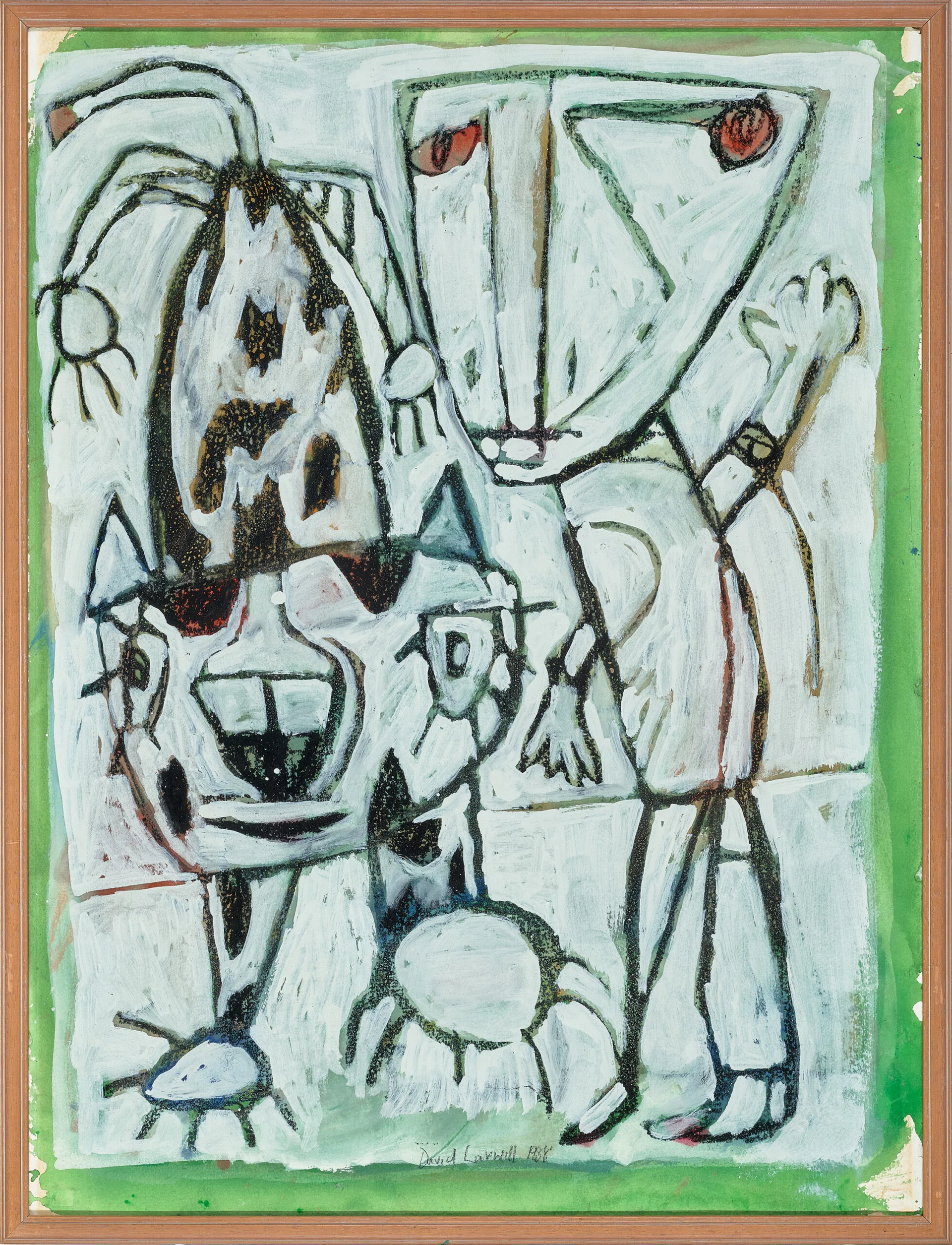 BOY AND CAT