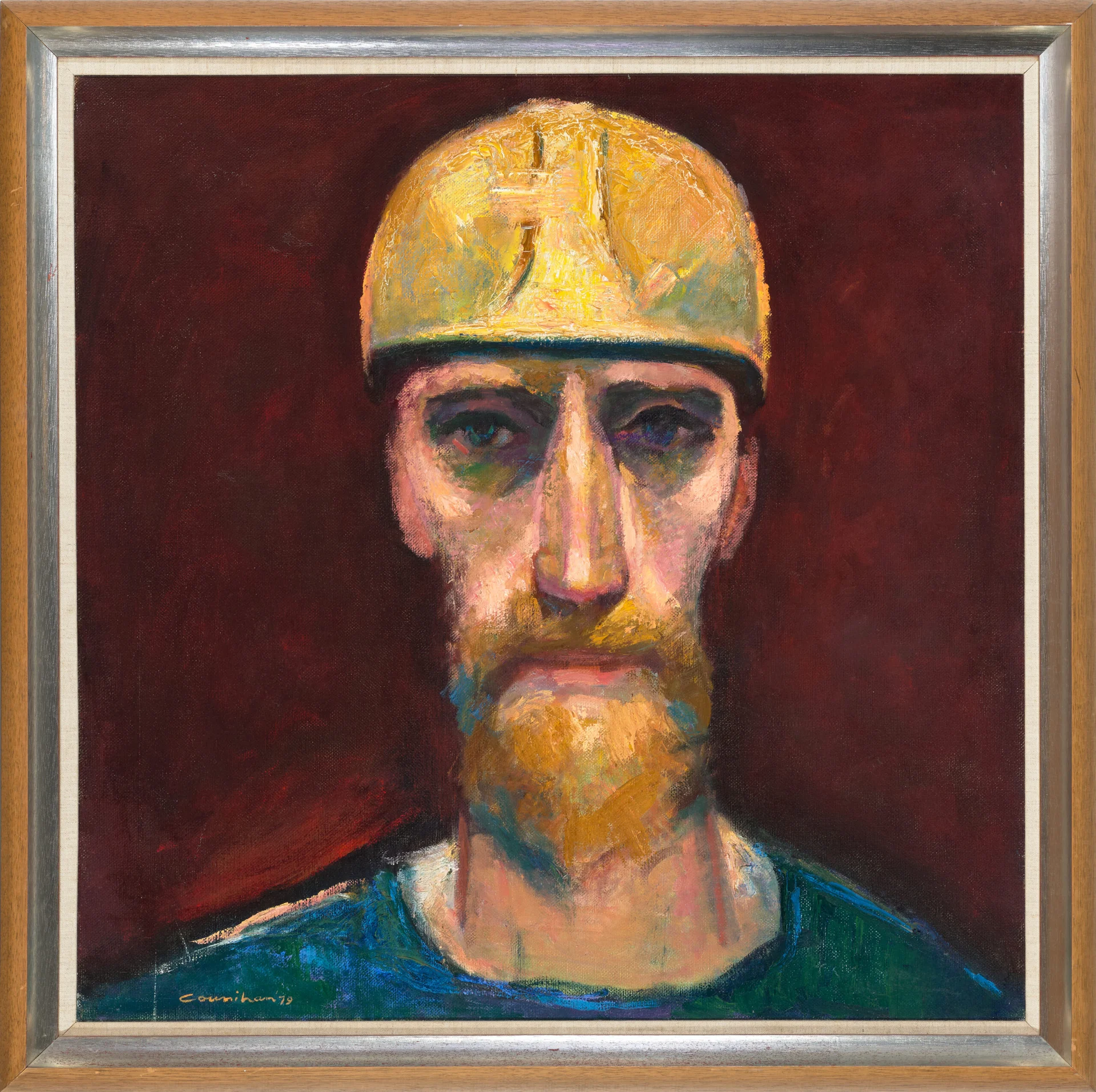 MINER IN YELLOW HELMET