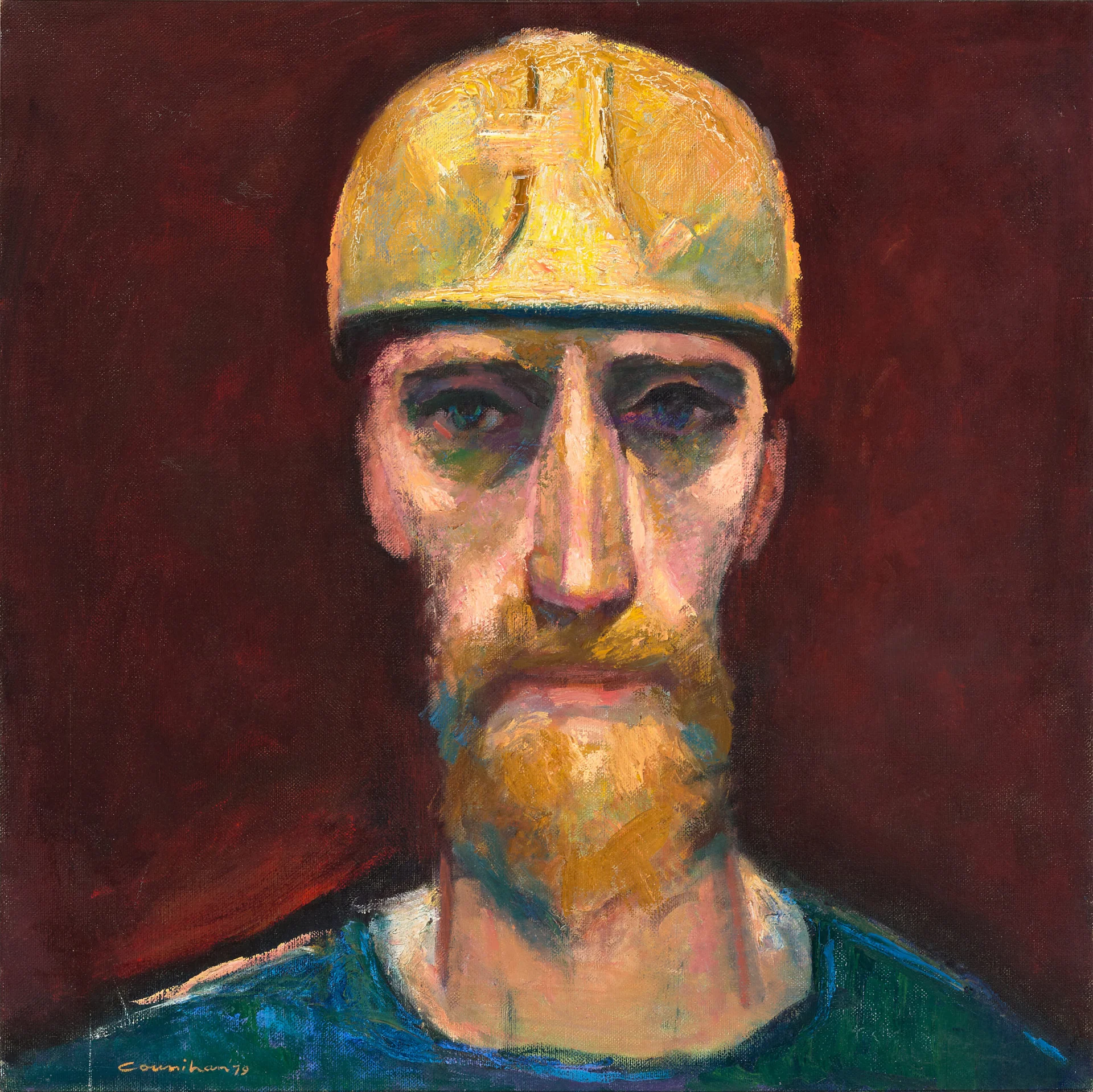 MINER IN YELLOW HELMET