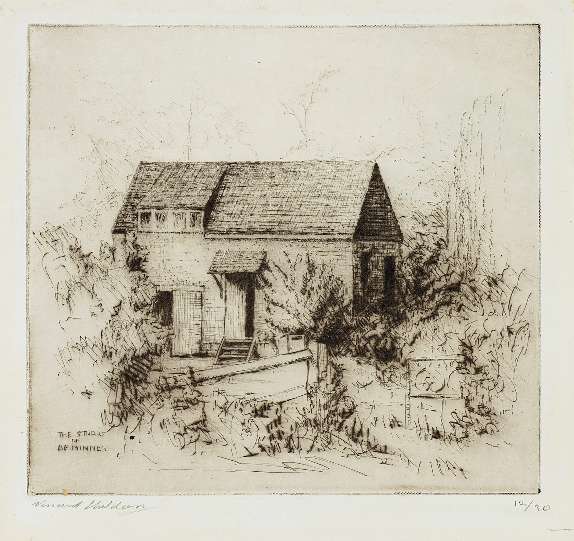TWO ETCHINGS