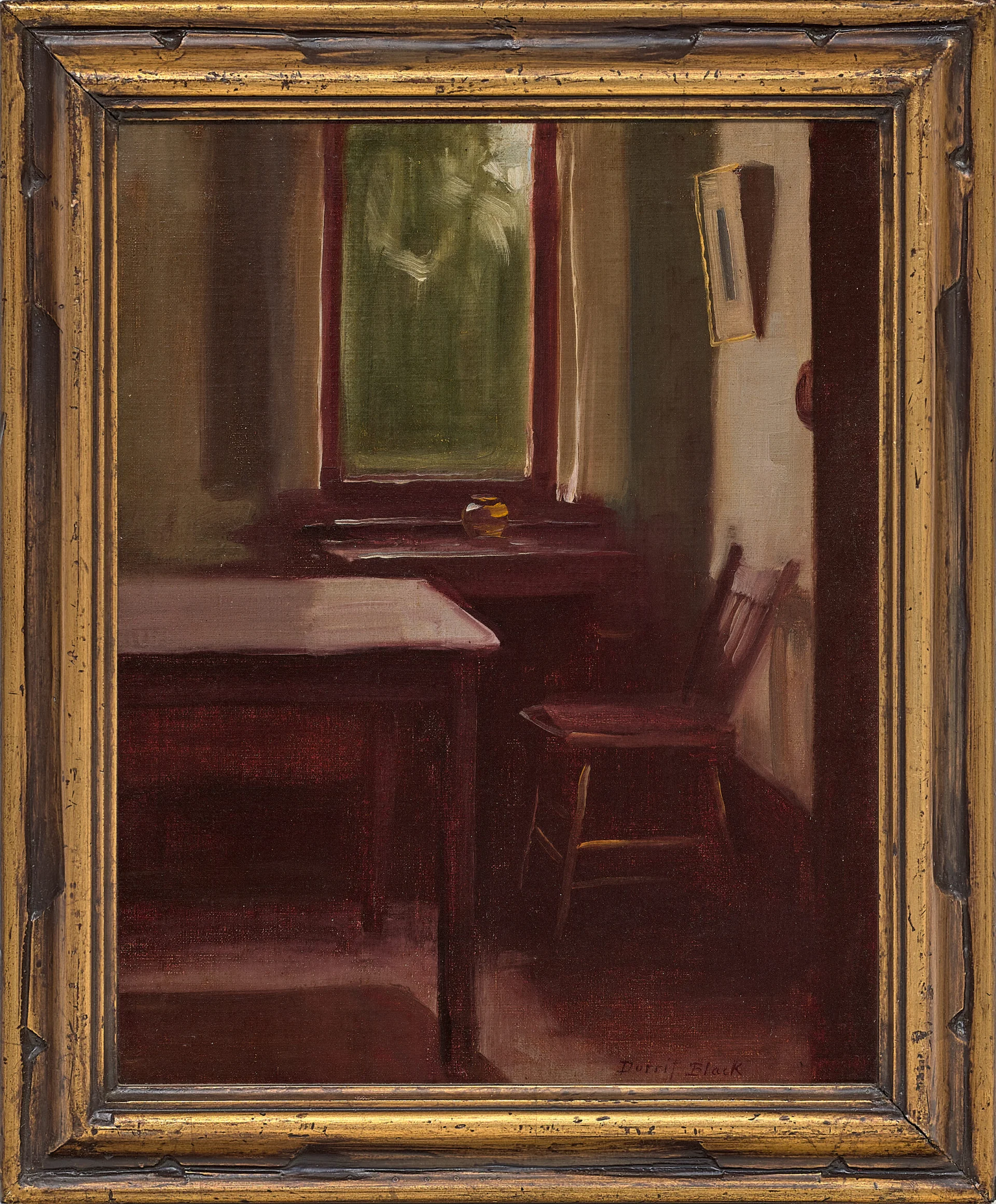 Through the window