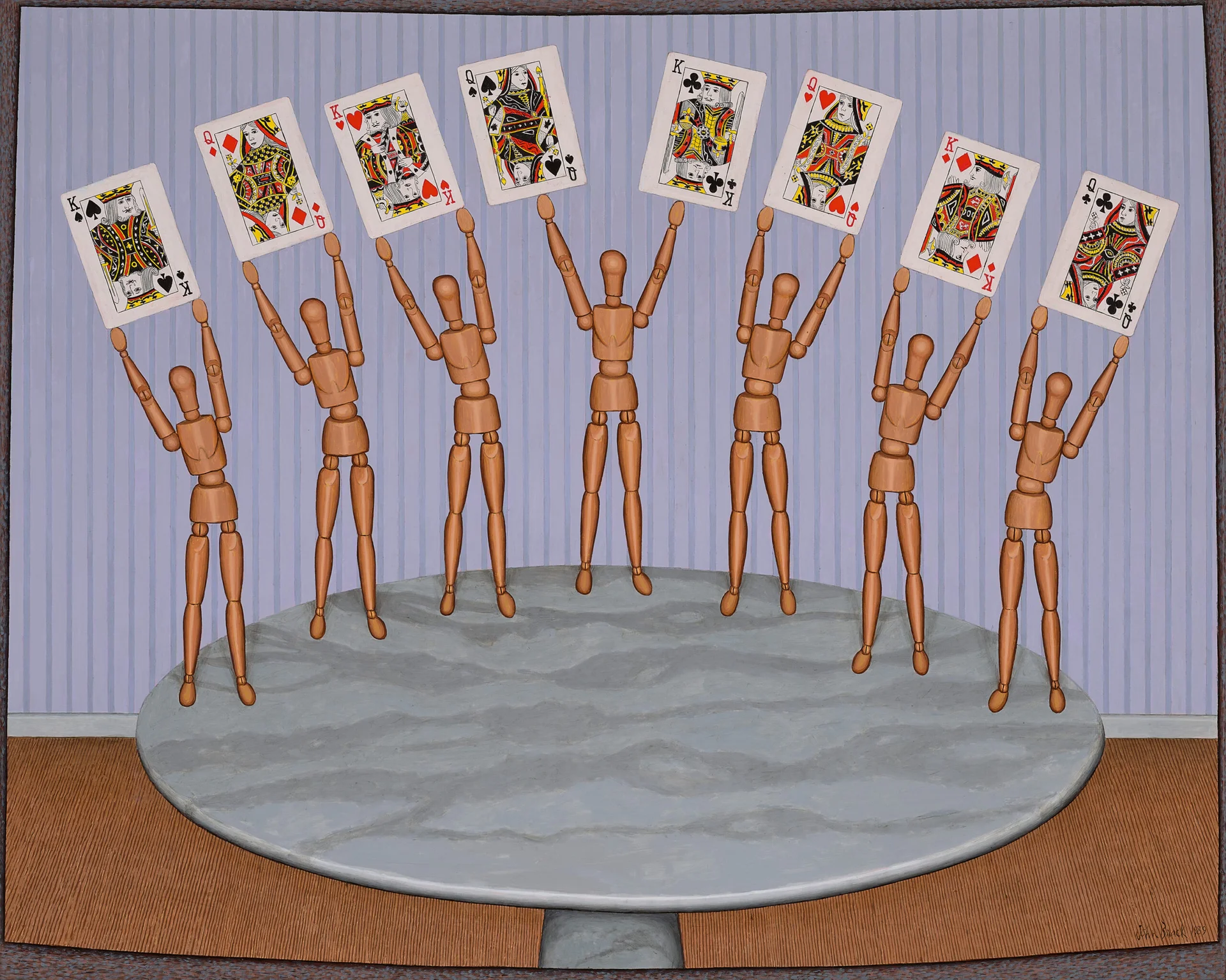 The performance (seven figures)