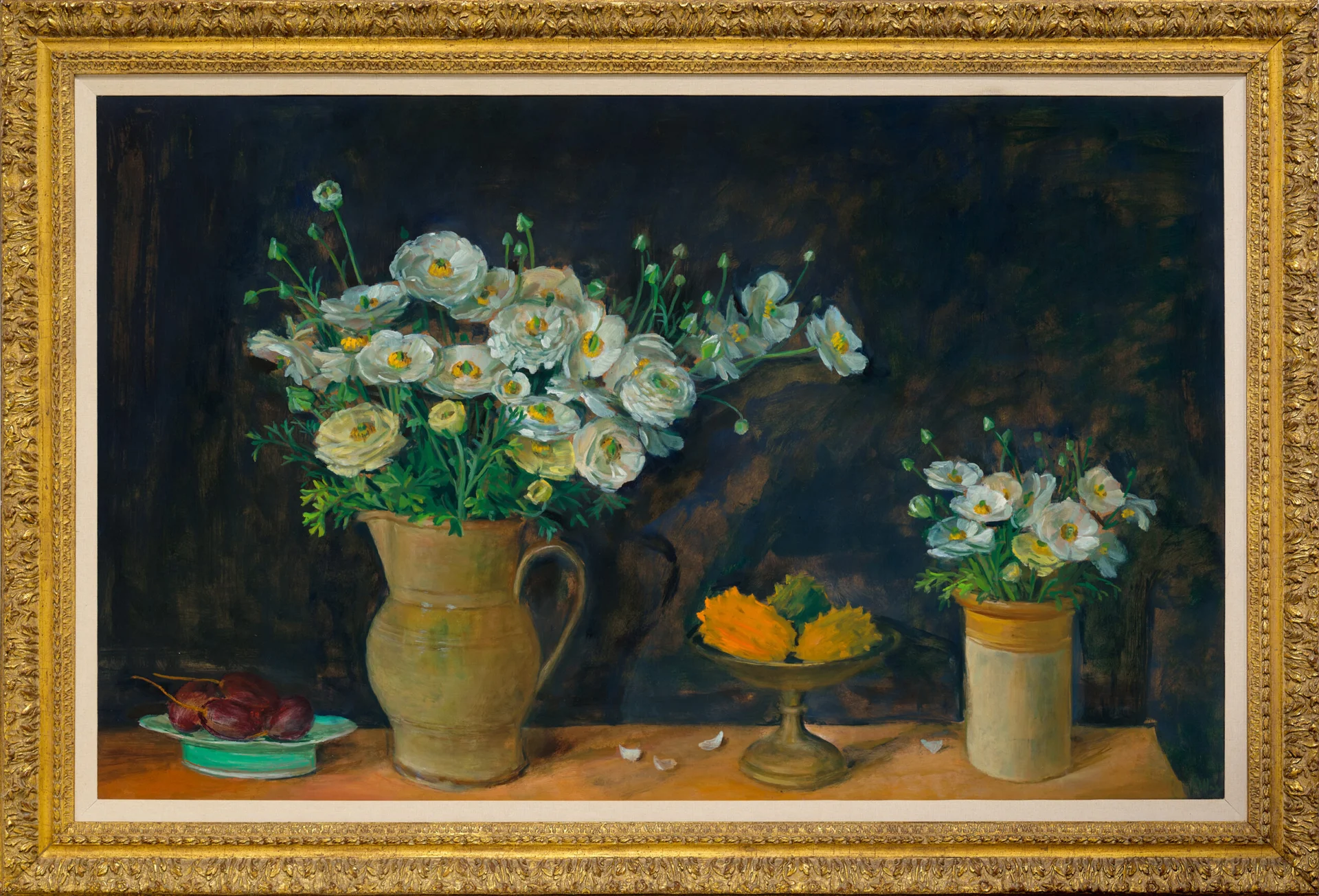 Ranunculus and fruit I