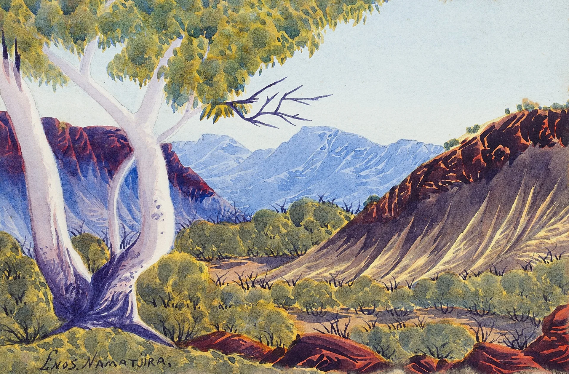 East of the Macdonnell Ranges