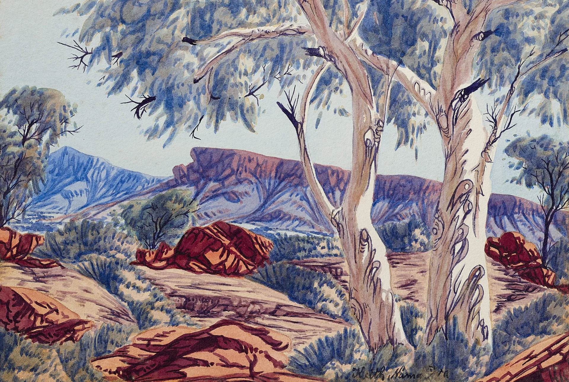 Undoolya Ranges